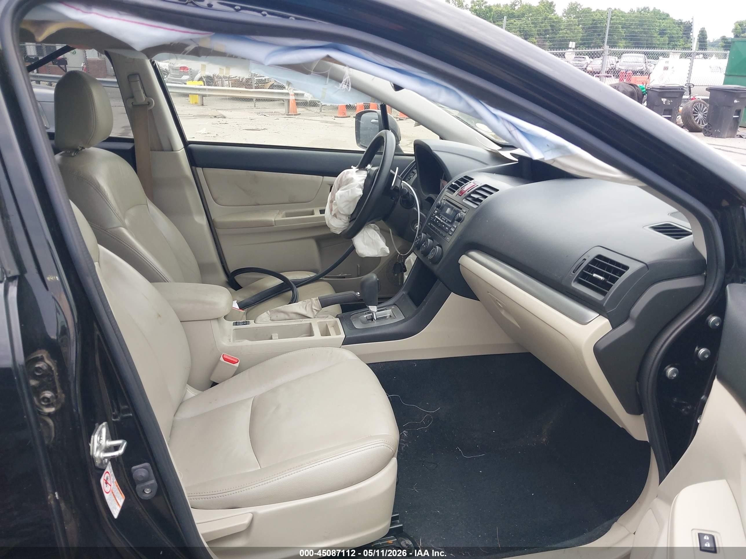 2014 Subaru Xv Crosstrek 2.0i Premium Black vin: JF2GPACC3E8308747