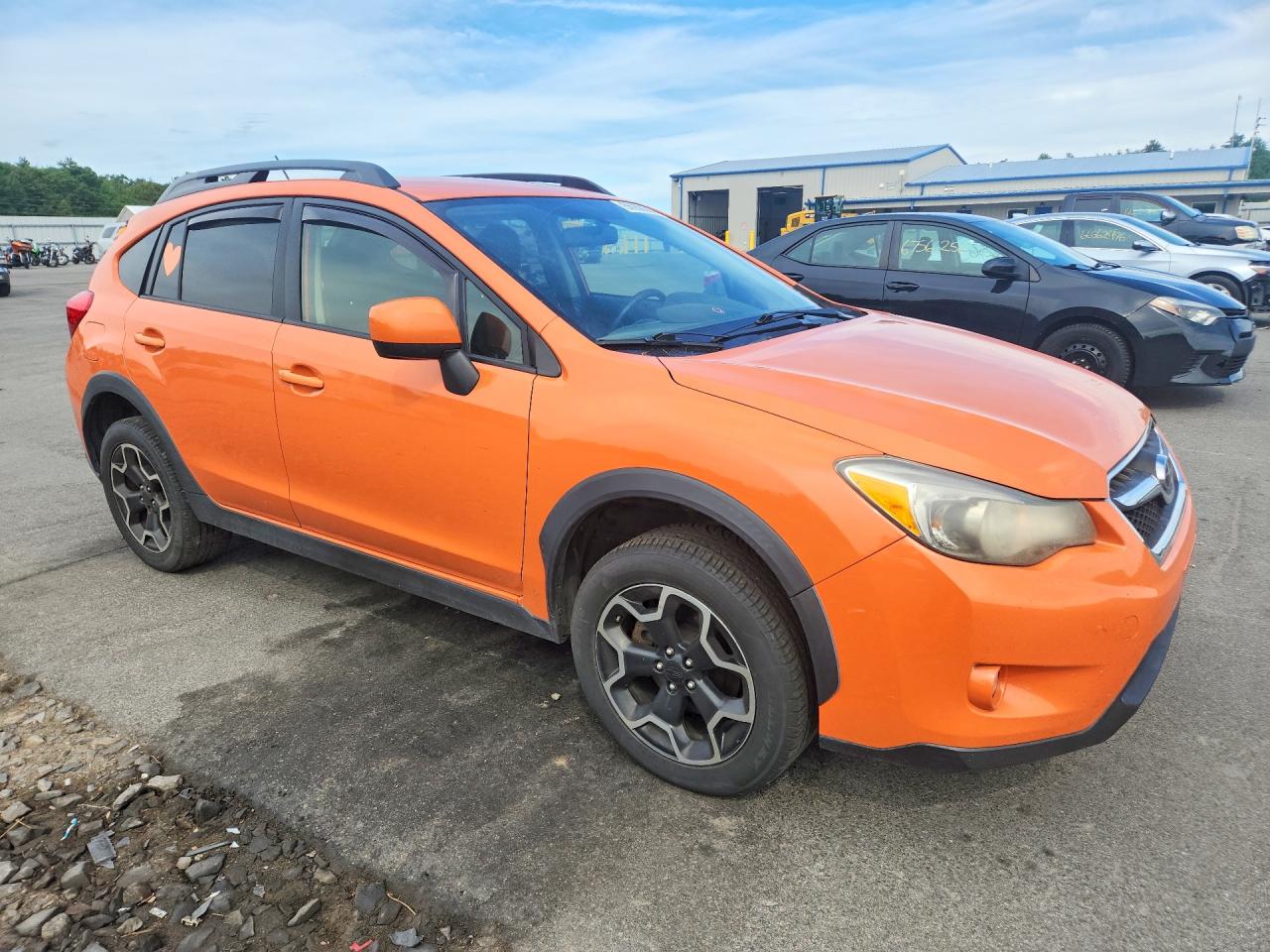 2014 Subaru Xv Crosstrek 2.0 Premium Orange vin: JF2GPACC3E9247944