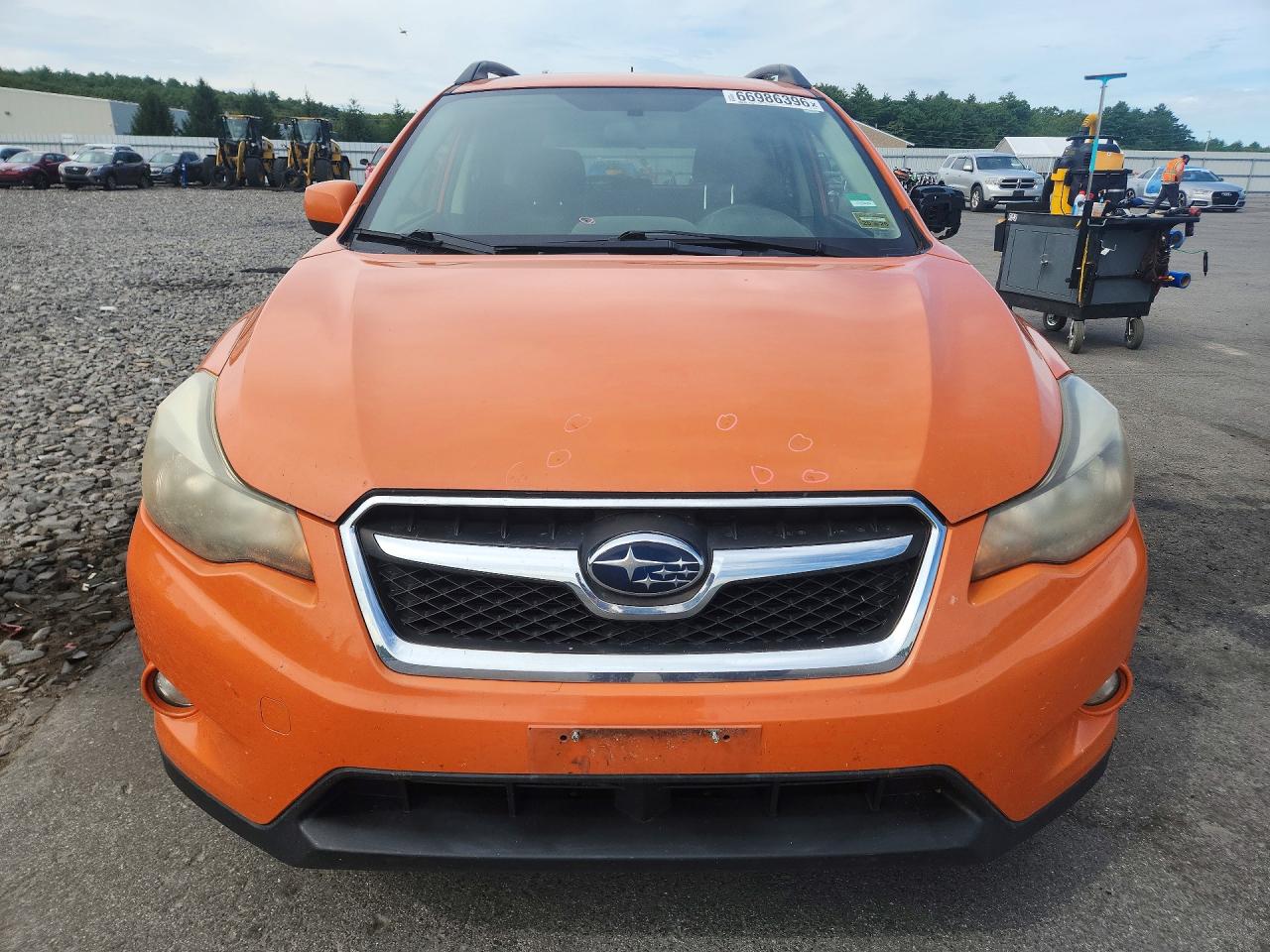 2014 Subaru Xv Crosstrek 2.0 Premium Orange vin: JF2GPACC3E9247944
