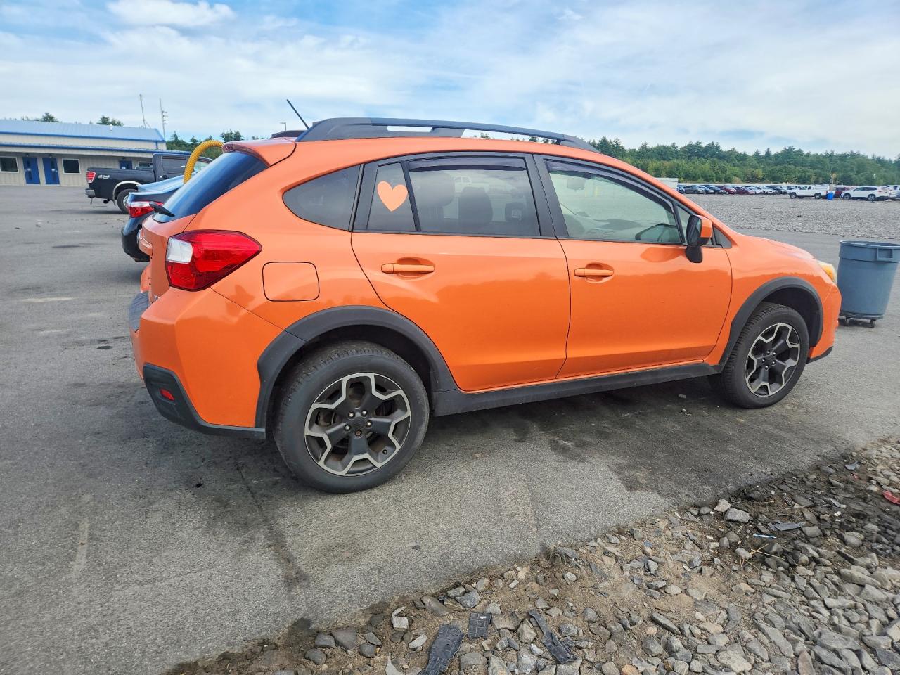 2014 Subaru Xv Crosstrek 2.0 Premium Orange vin: JF2GPACC3E9247944