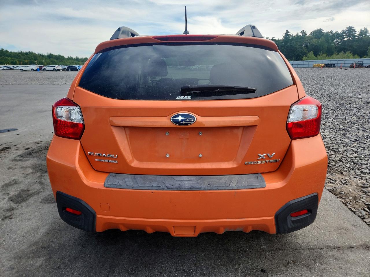 2014 Subaru Xv Crosstrek 2.0 Premium Orange vin: JF2GPACC3E9247944