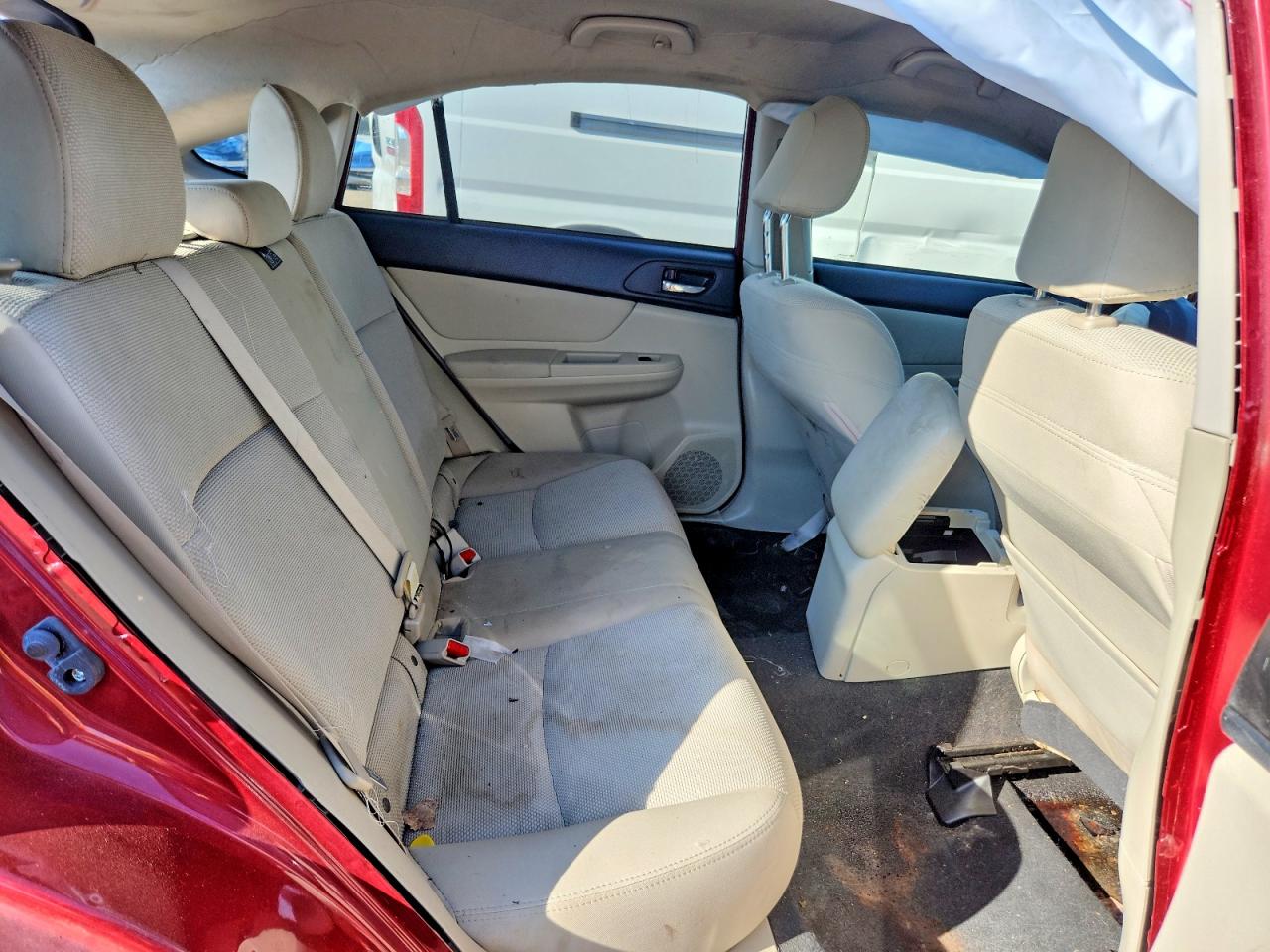 2014 Subaru Xv Crosstrek 2.0 Premium Red vin: JF2GPACC3EG290756