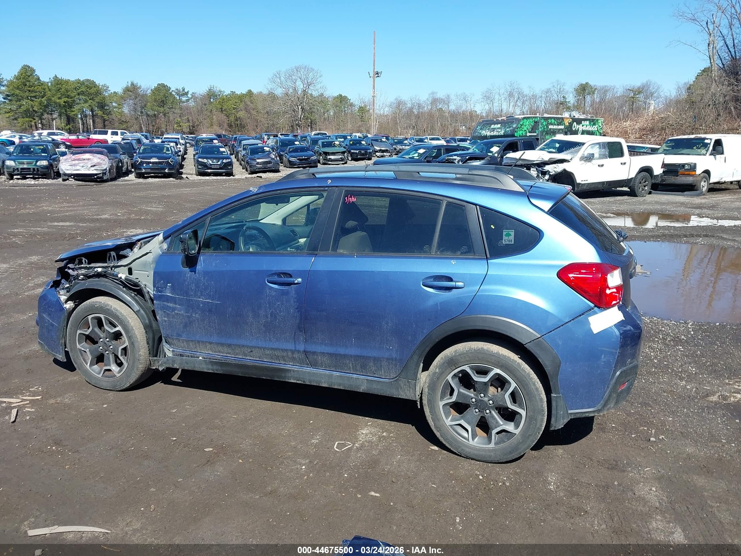2014 Subaru Xv Crosstrek 2.0i Premium Blue vin: JF2GPACC3EH203772