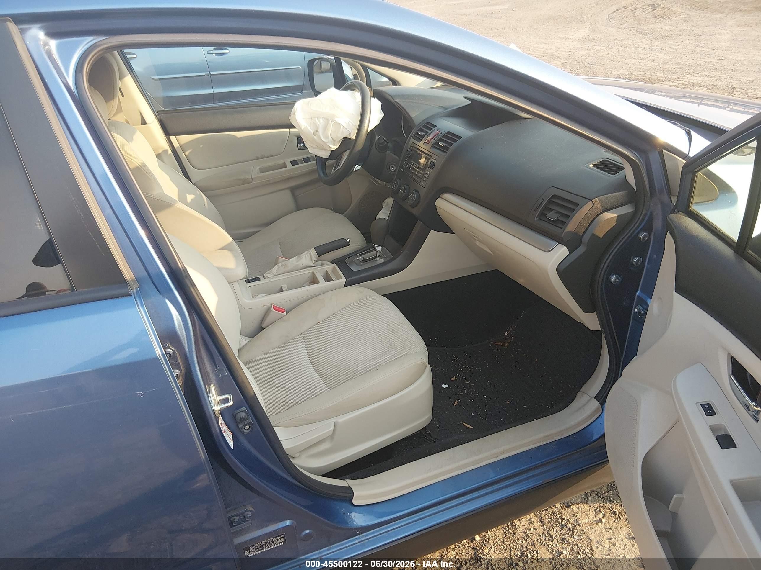 2014 Subaru Xv Crosstrek 2.0i Premium Dark Blue vin: JF2GPACC3EH328707