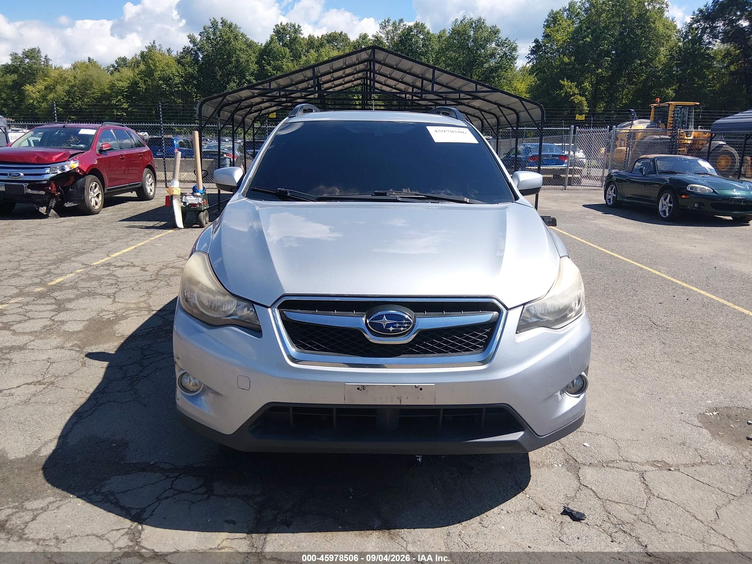 2015 Subaru Xv Crosstrek 2.0i Premium Silver vin: JF2GPACC3F8255968