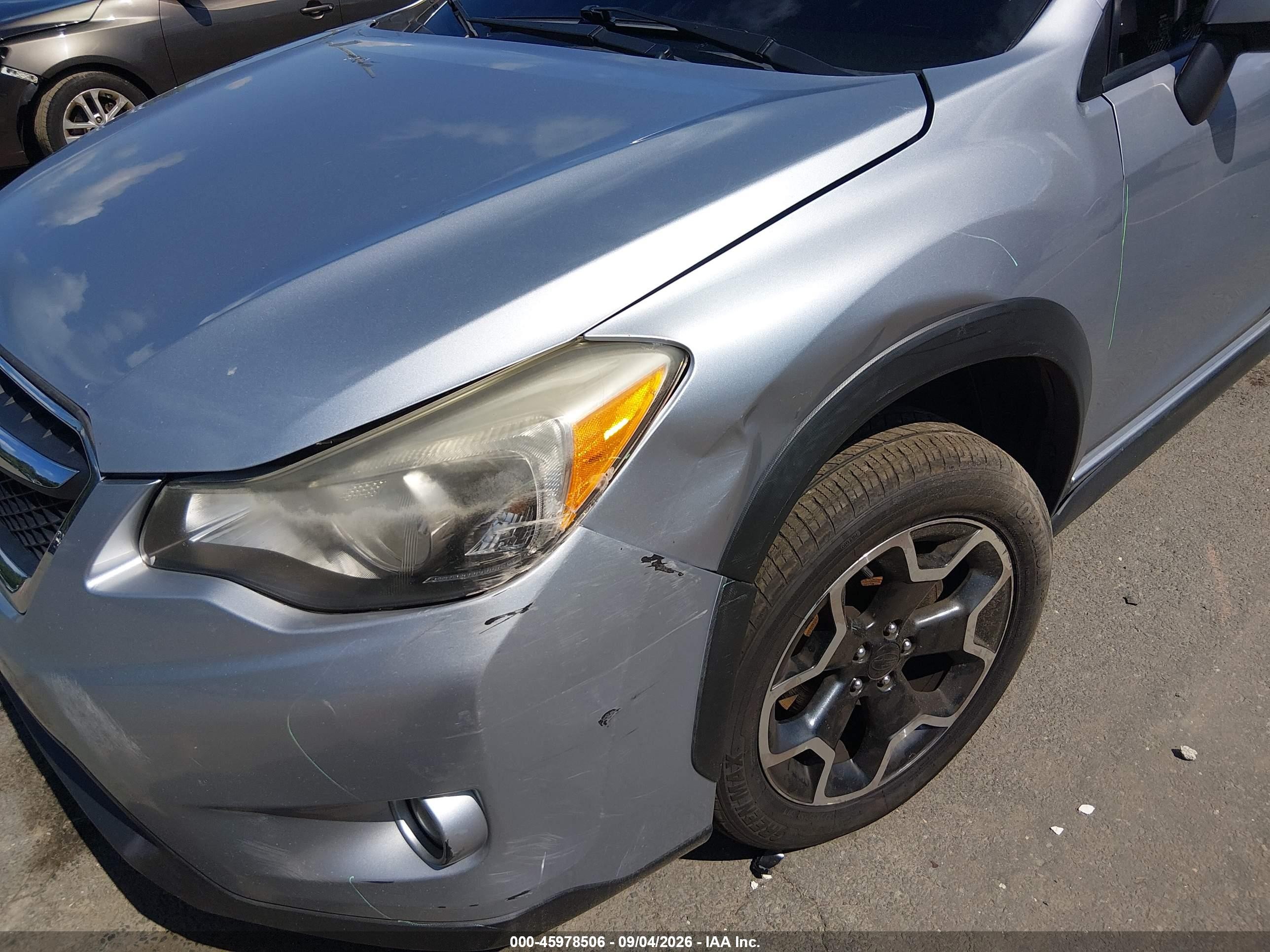 2015 Subaru Xv Crosstrek 2.0i Premium Silver vin: JF2GPACC3F8255968