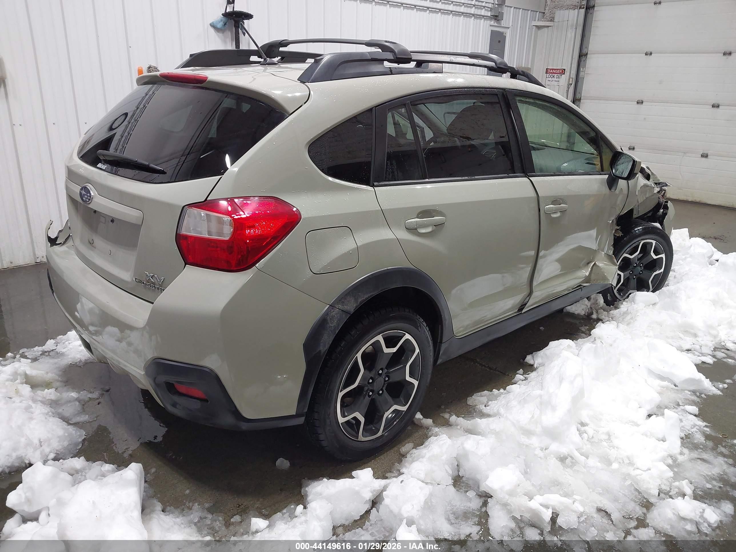 2015 Subaru Xv Crosstrek 2.0i Premium Green vin: JF2GPACC3F8322746