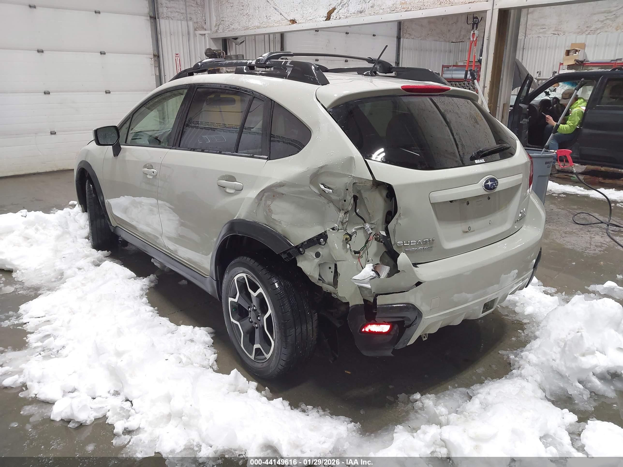 2015 Subaru Xv Crosstrek 2.0i Premium Green vin: JF2GPACC3F8322746