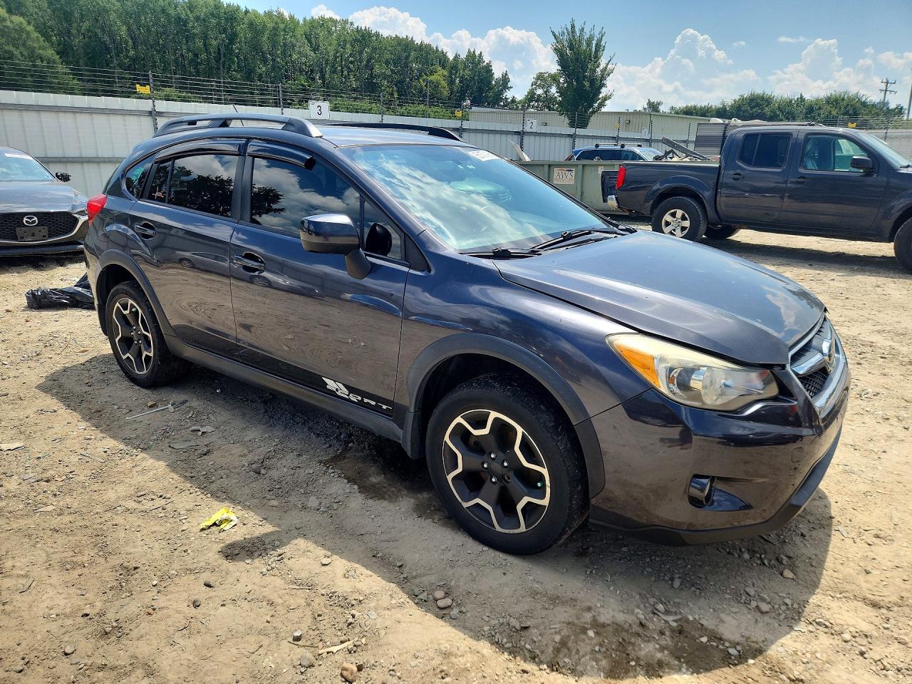 2013 Subaru Xv Crosstrek 2.0 Premium Blue vin: JF2GPACC4D2215155
