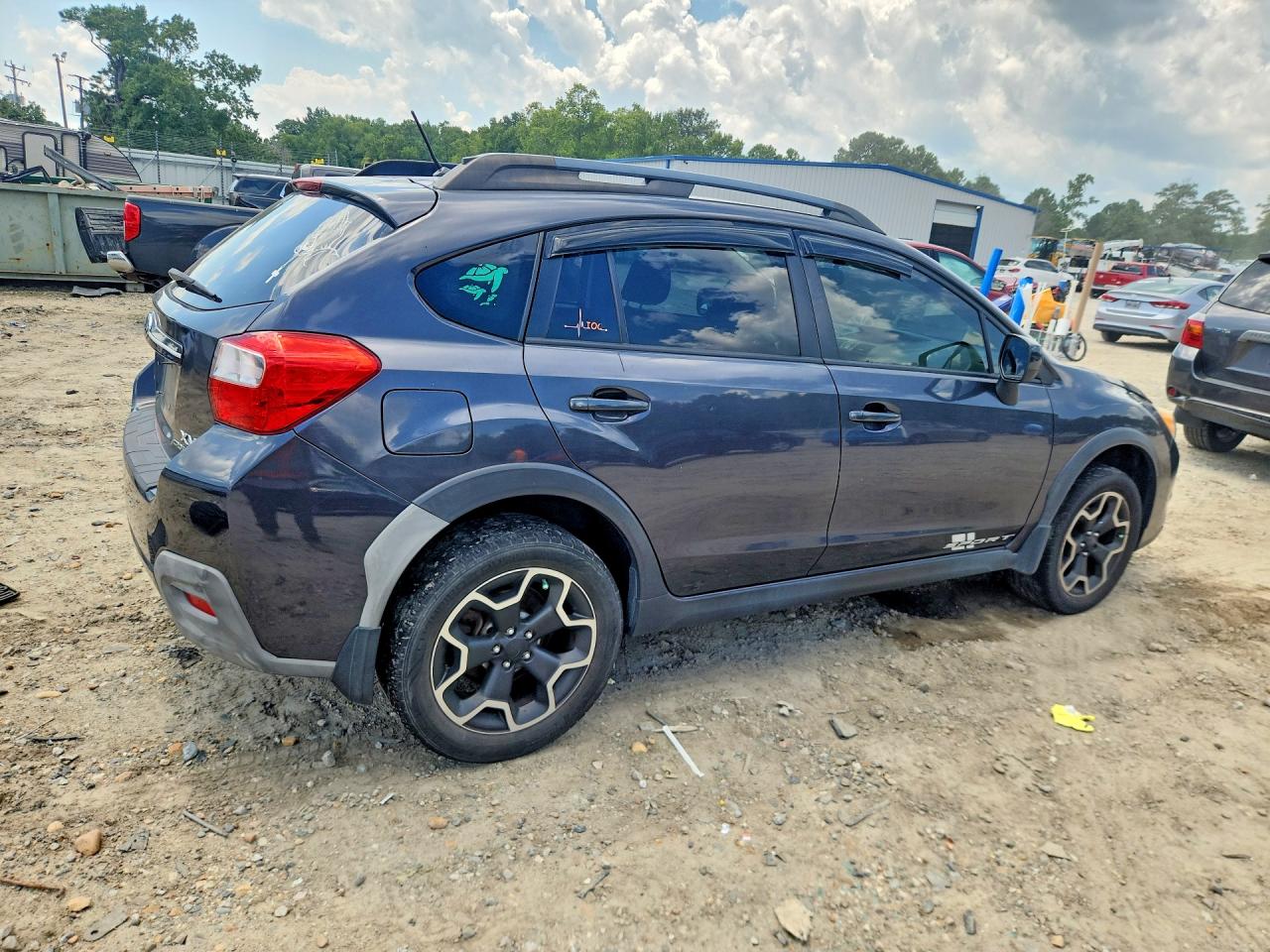 2013 Subaru Xv Crosstrek 2.0 Premium Blue vin: JF2GPACC4D2215155