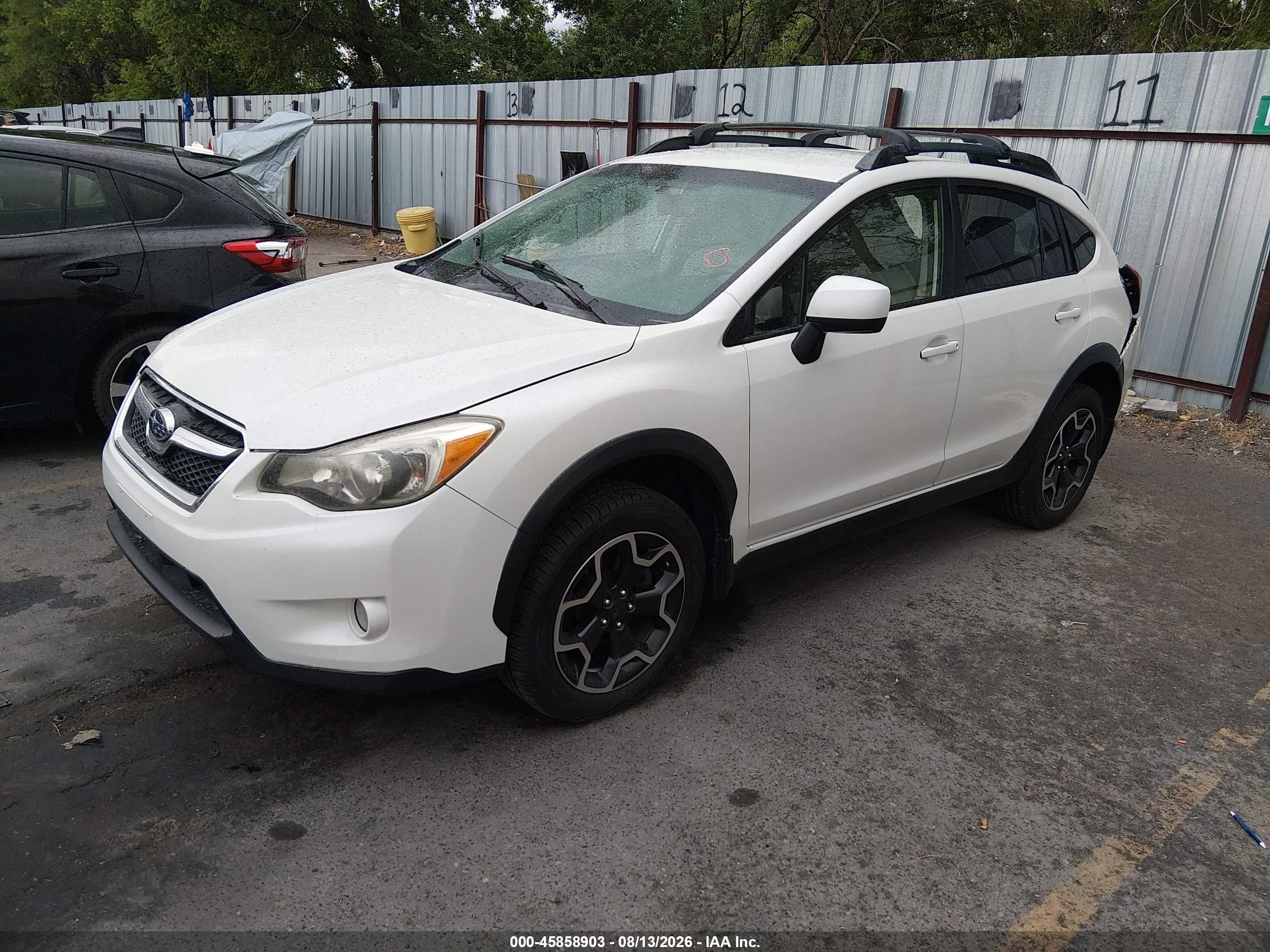 2013 Subaru Xv Crosstrek 2.0i Premium White vin: JF2GPACC4DH870073
