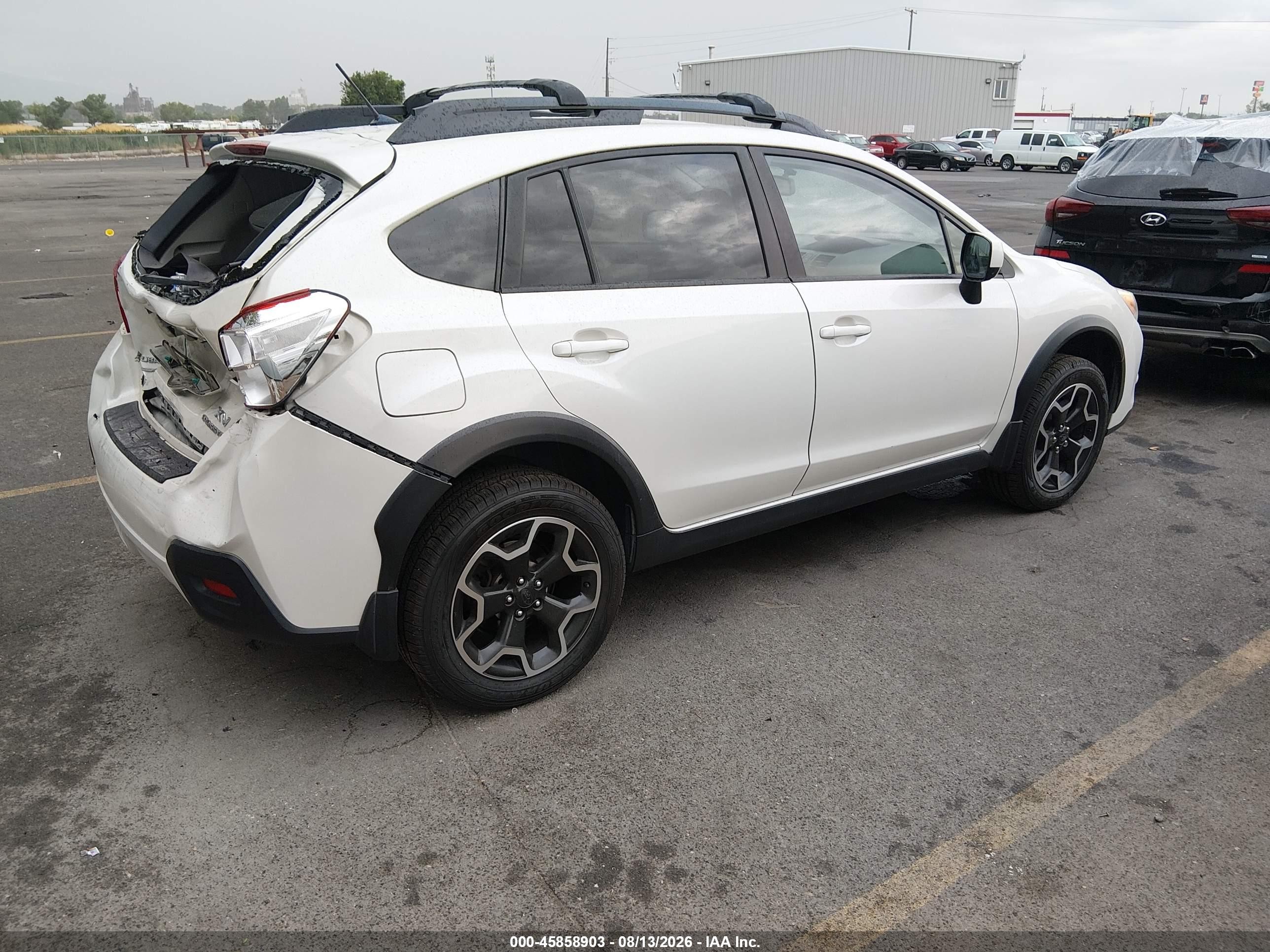 2013 Subaru Xv Crosstrek 2.0i Premium White vin: JF2GPACC4DH870073