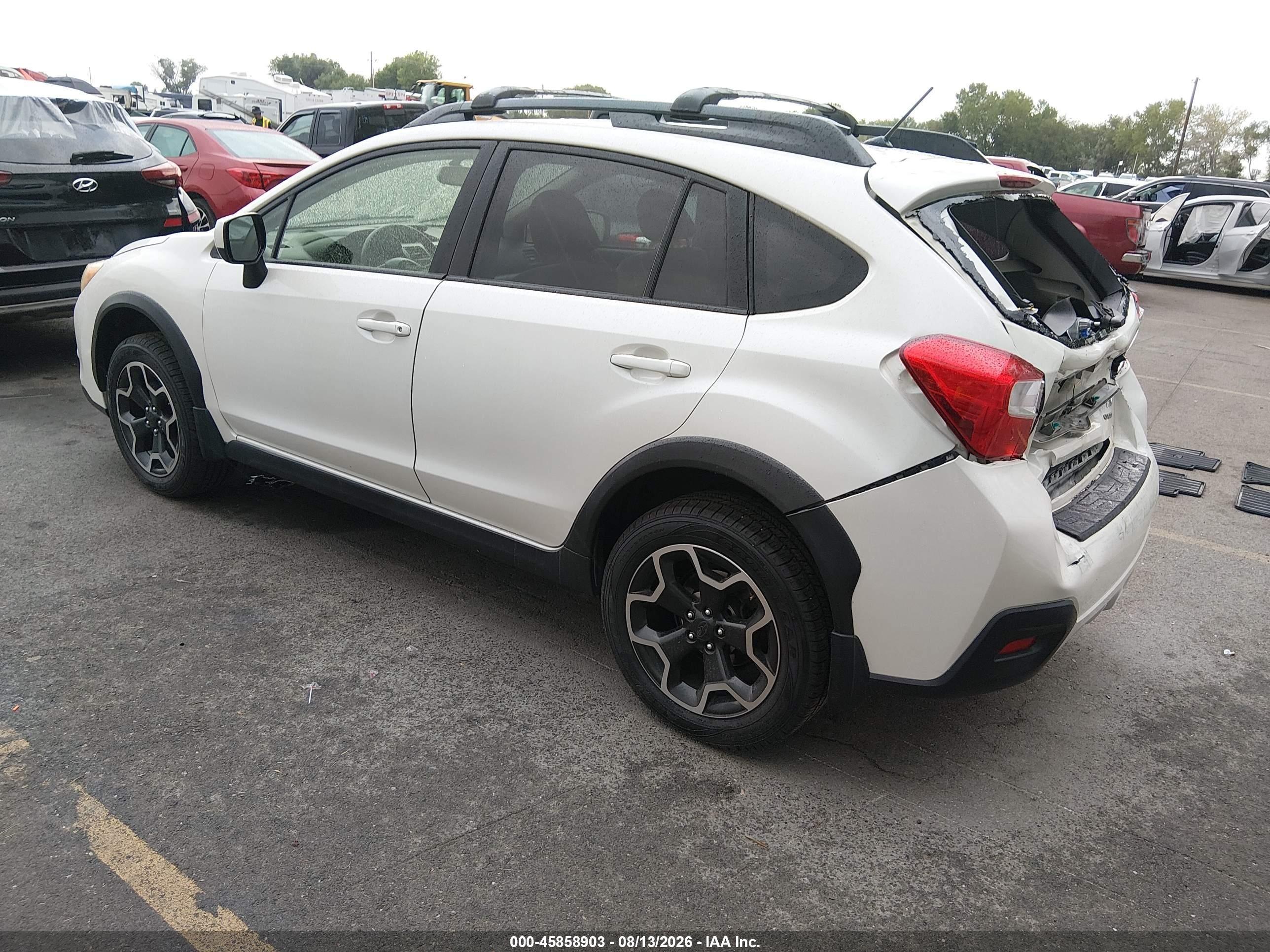 2013 Subaru Xv Crosstrek 2.0i Premium White vin: JF2GPACC4DH870073
