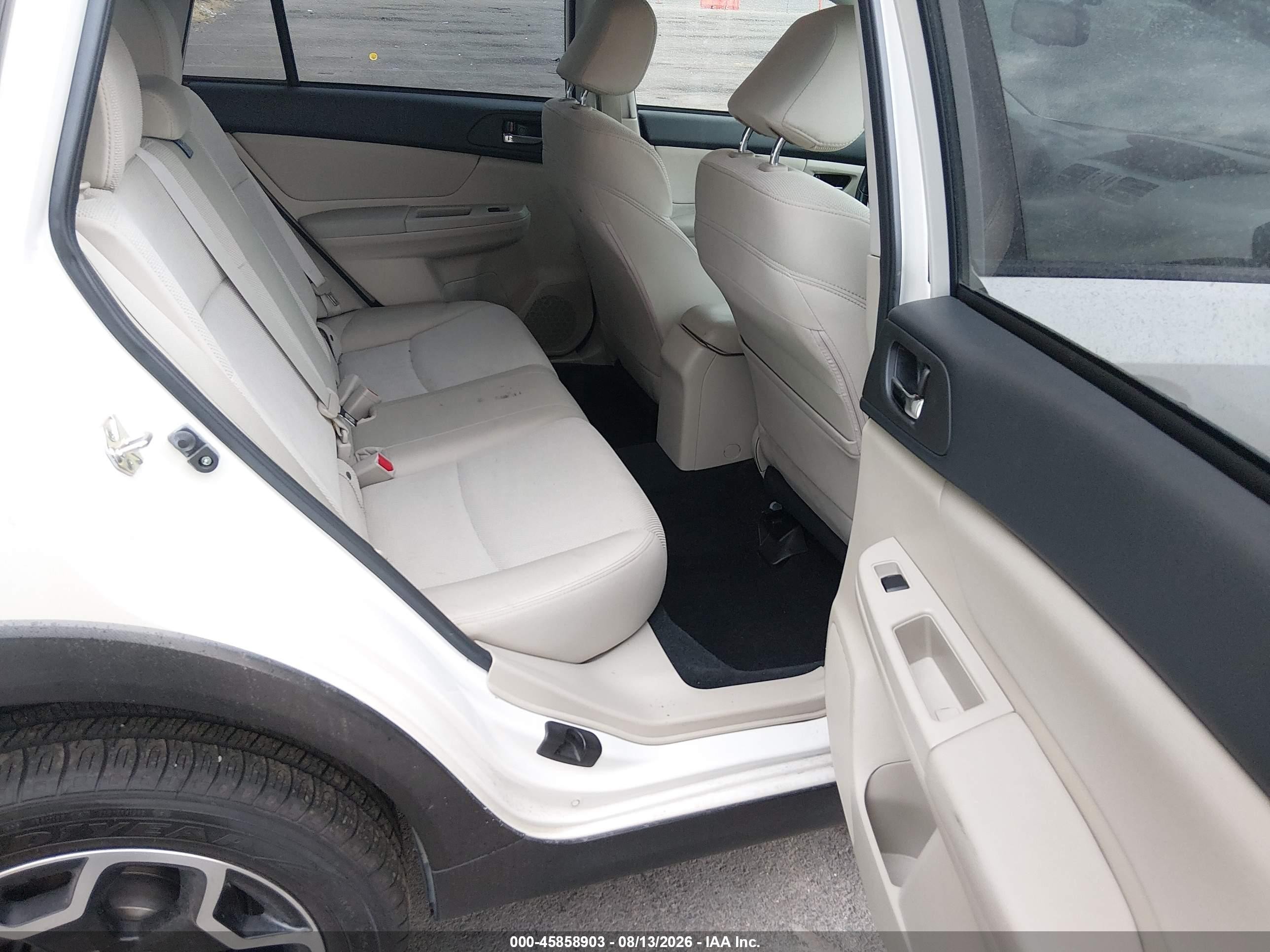 2013 Subaru Xv Crosstrek 2.0i Premium White vin: JF2GPACC4DH870073