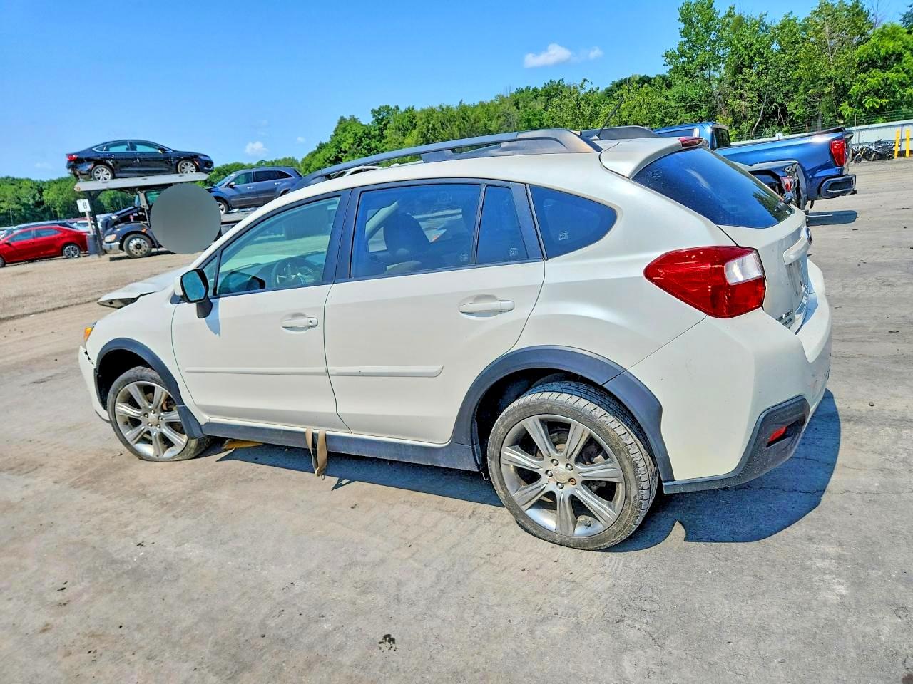 2014 Subaru Xv Crosstrek 2.0 Premium White vin: JF2GPACC4E8249367