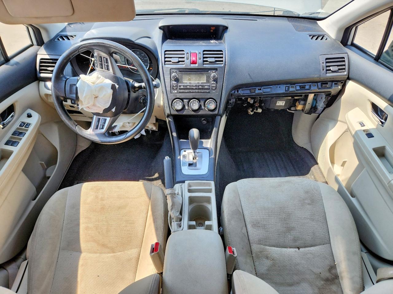 2014 Subaru Xv Crosstrek 2.0 Premium White vin: JF2GPACC4E8249367