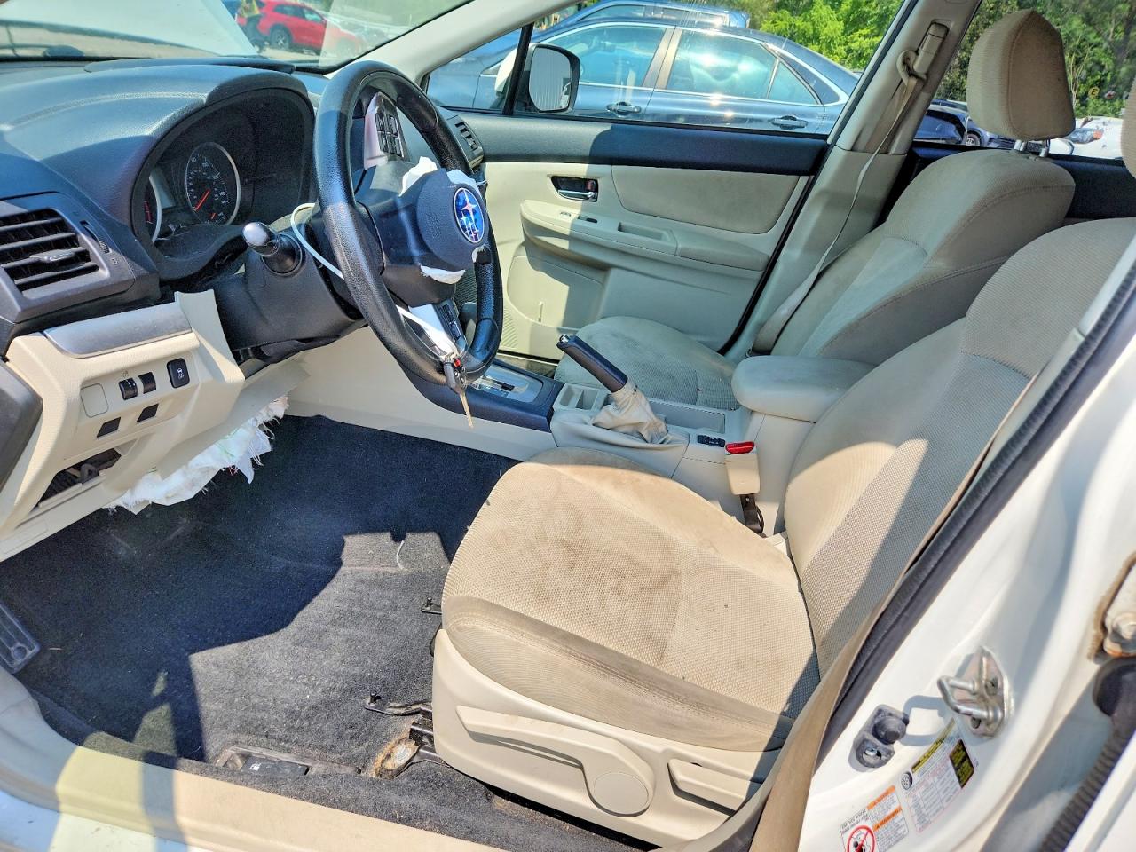 2014 Subaru Xv Crosstrek 2.0 Premium White vin: JF2GPACC4E8249367