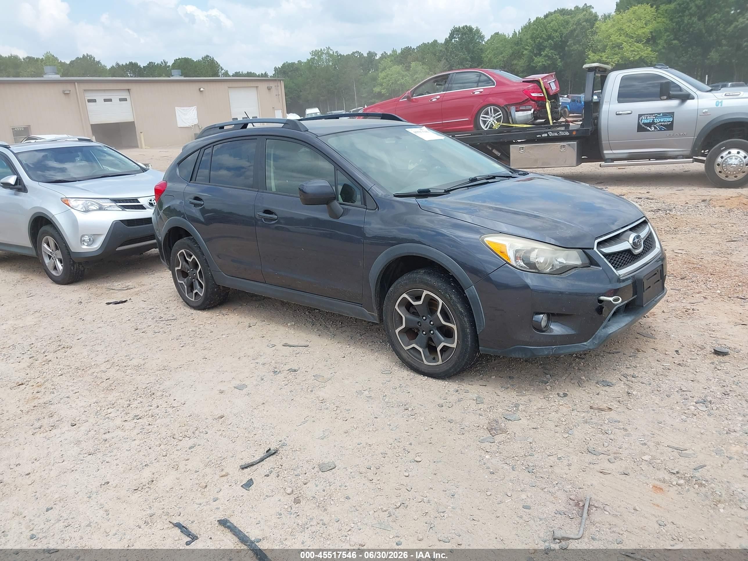 2014 Subaru Xv Crosstrek 2.0i Premium Blue vin: JF2GPACC4E8254181