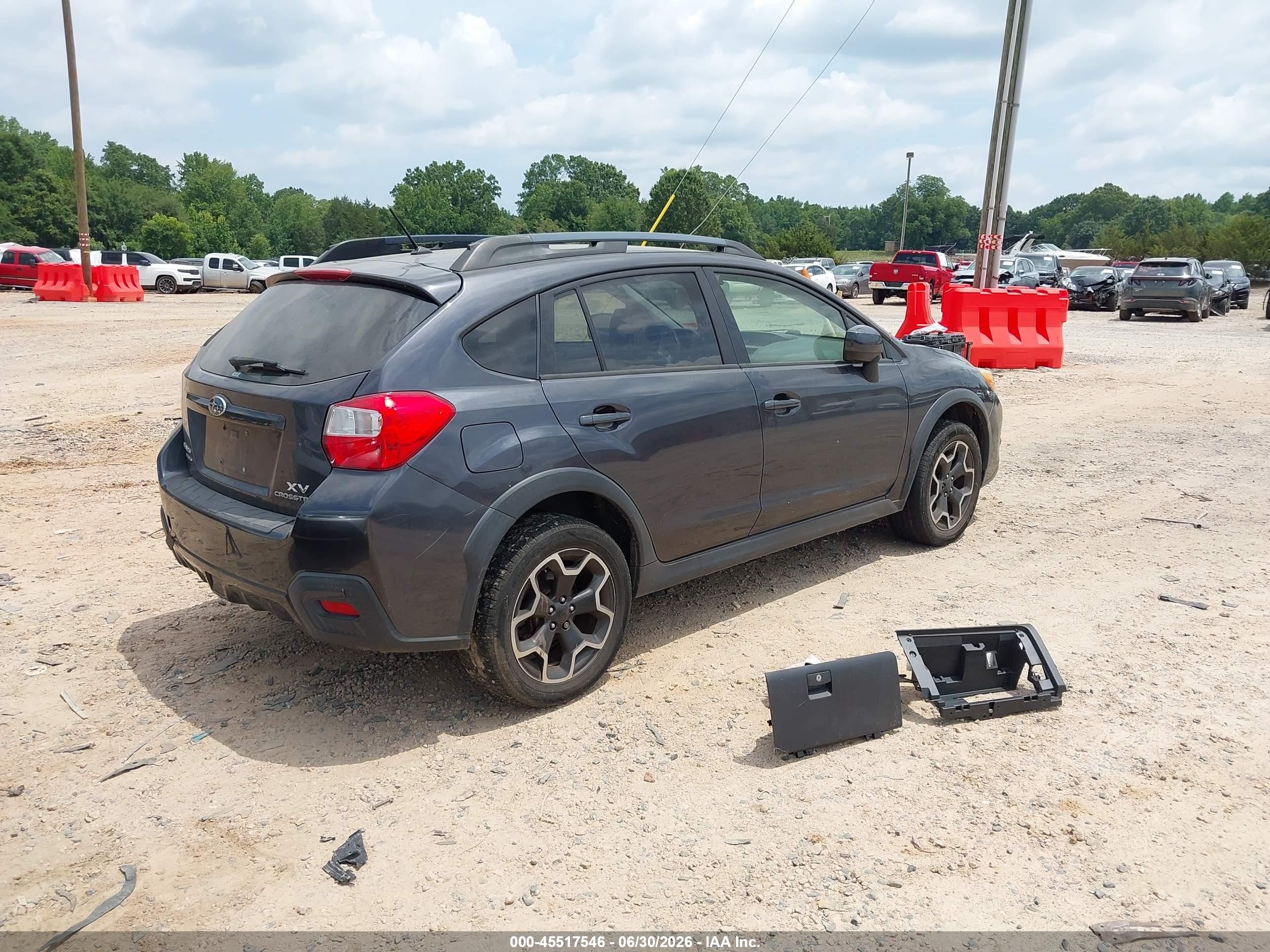 2014 Subaru Xv Crosstrek 2.0i Premium Blue vin: JF2GPACC4E8254181