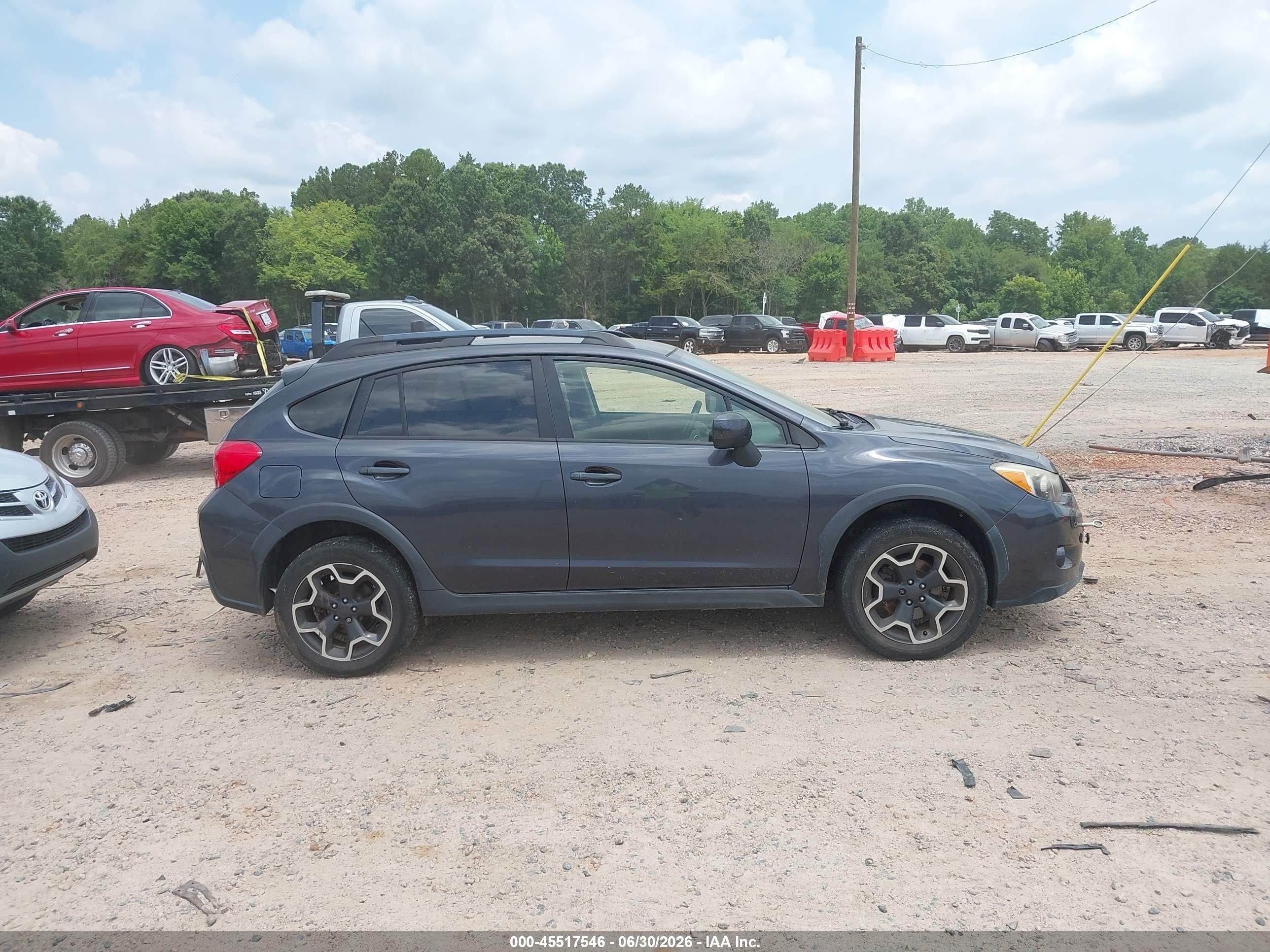 2014 Subaru Xv Crosstrek 2.0i Premium Blue vin: JF2GPACC4E8254181