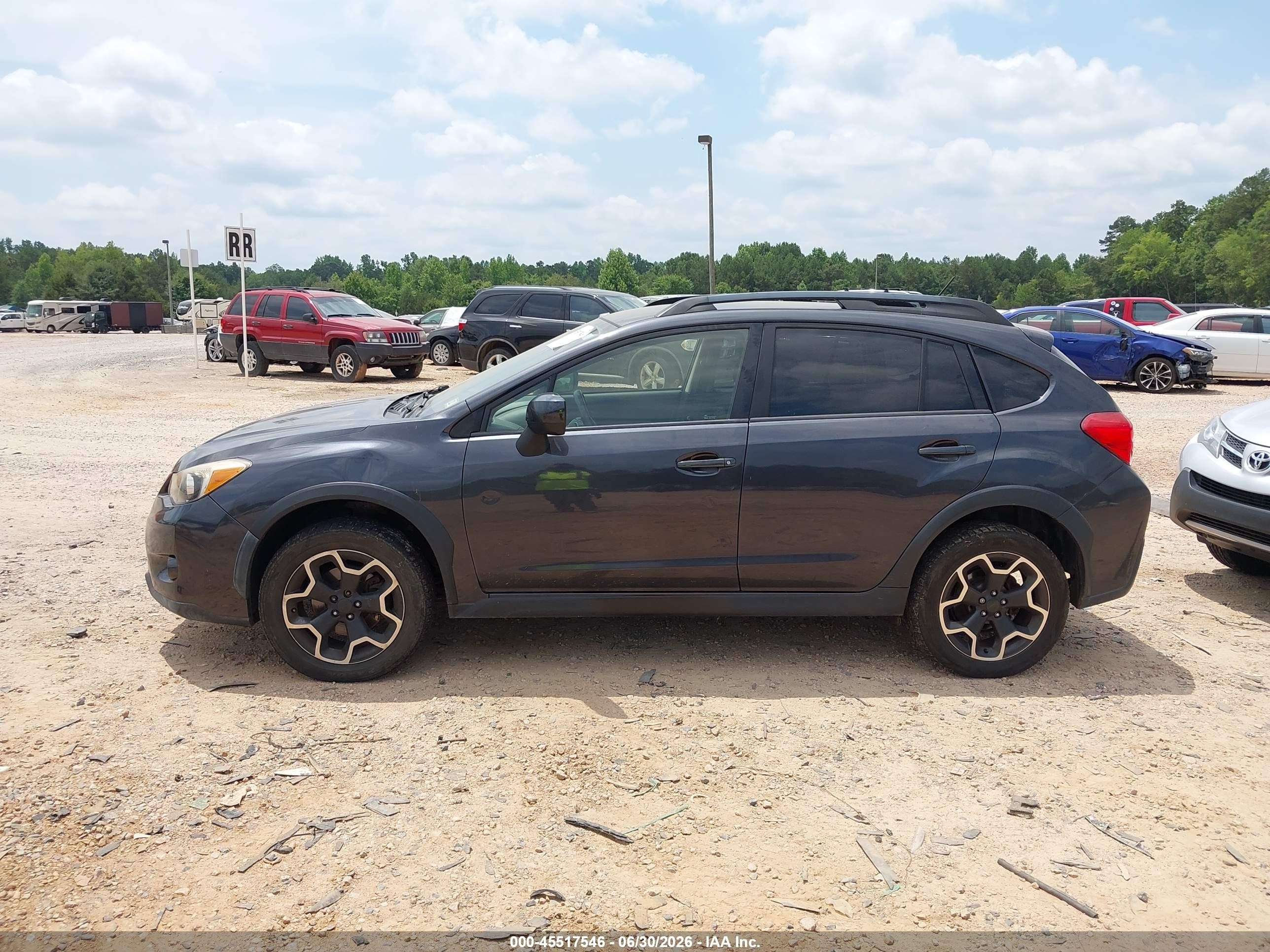 2014 Subaru Xv Crosstrek 2.0i Premium Blue vin: JF2GPACC4E8254181