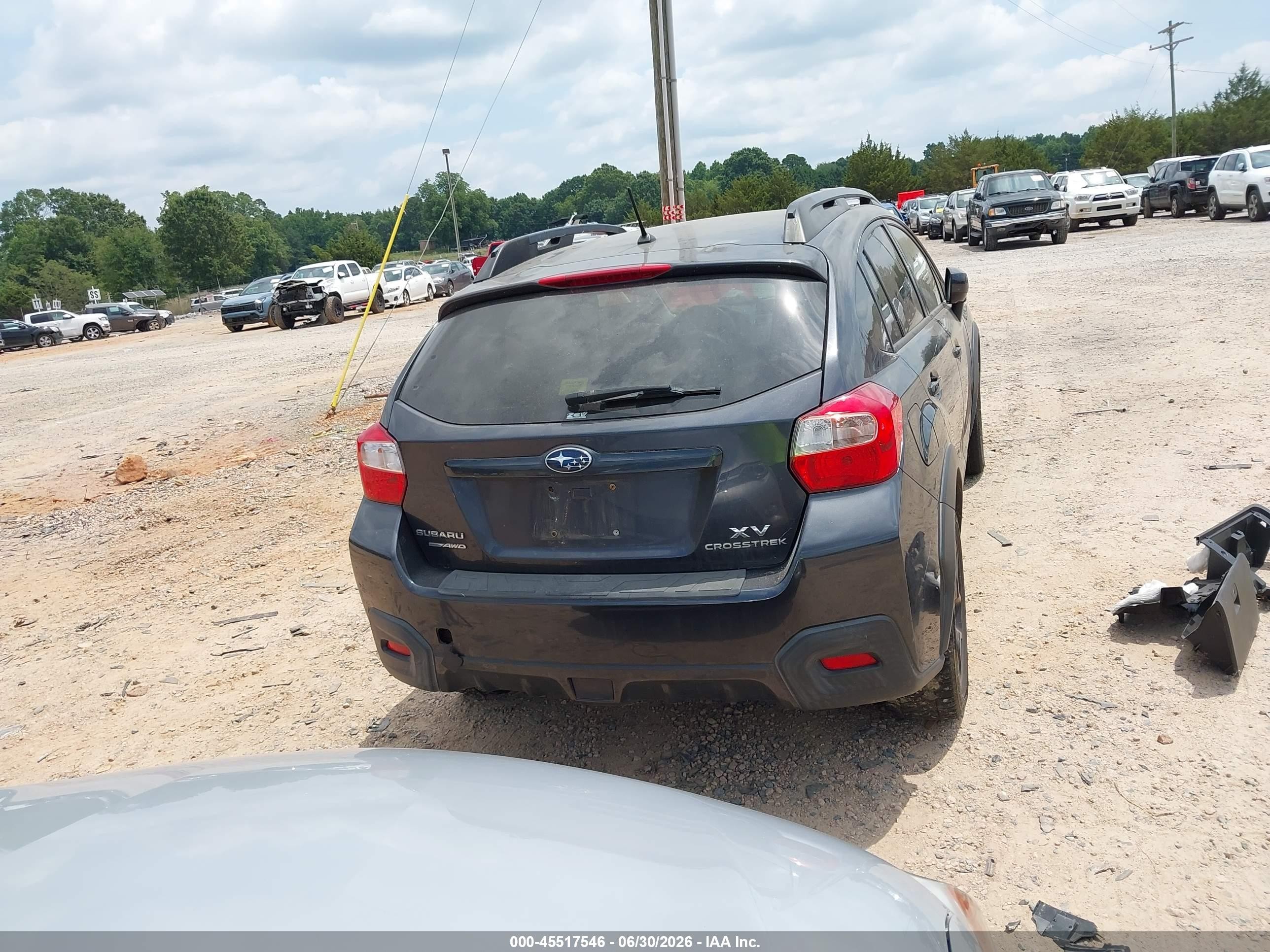 2014 Subaru Xv Crosstrek 2.0i Premium Blue vin: JF2GPACC4E8254181
