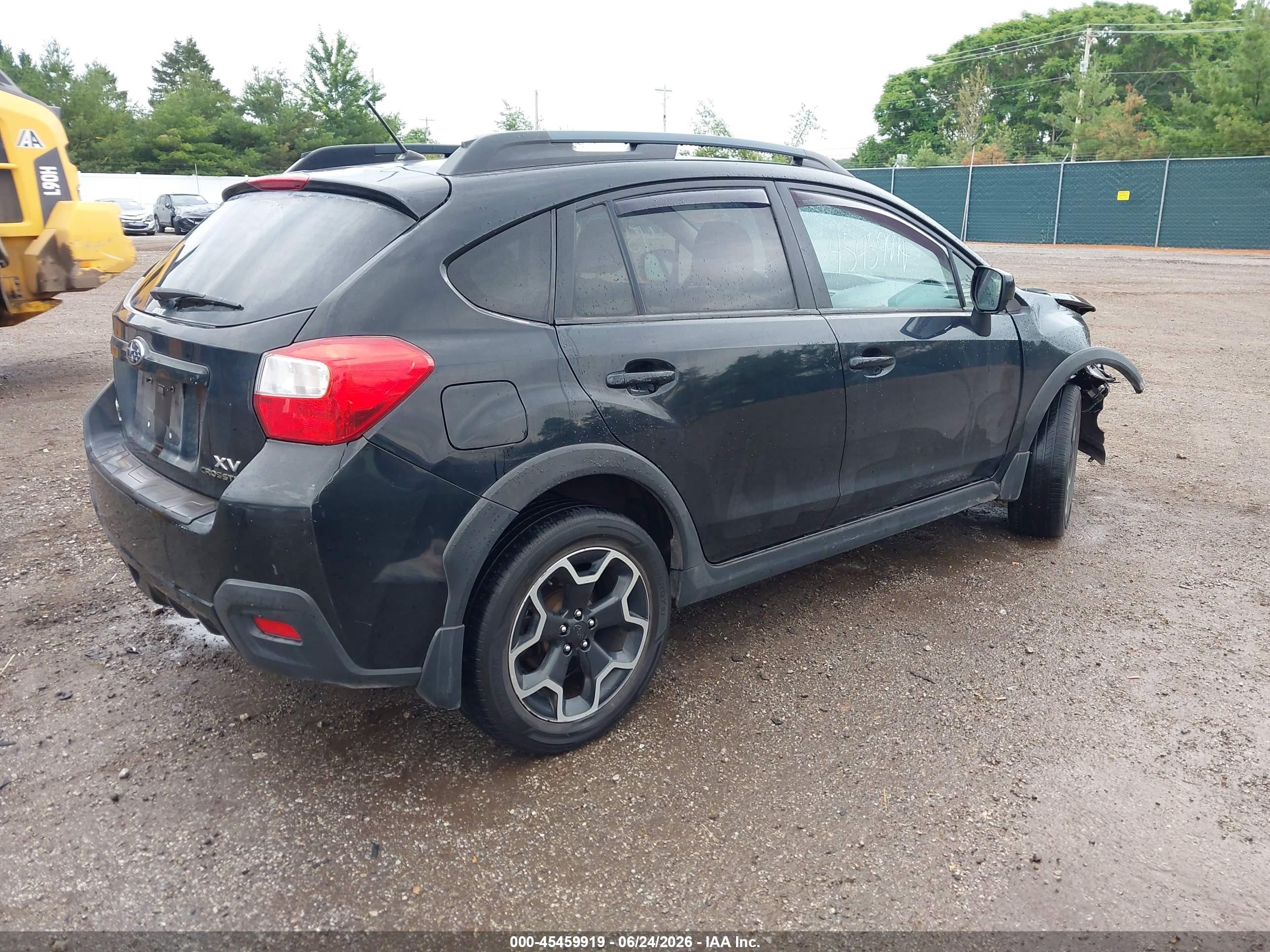 2014 Subaru Xv Crosstrek 2.0i Premium Black vin: JF2GPACC4E8290162