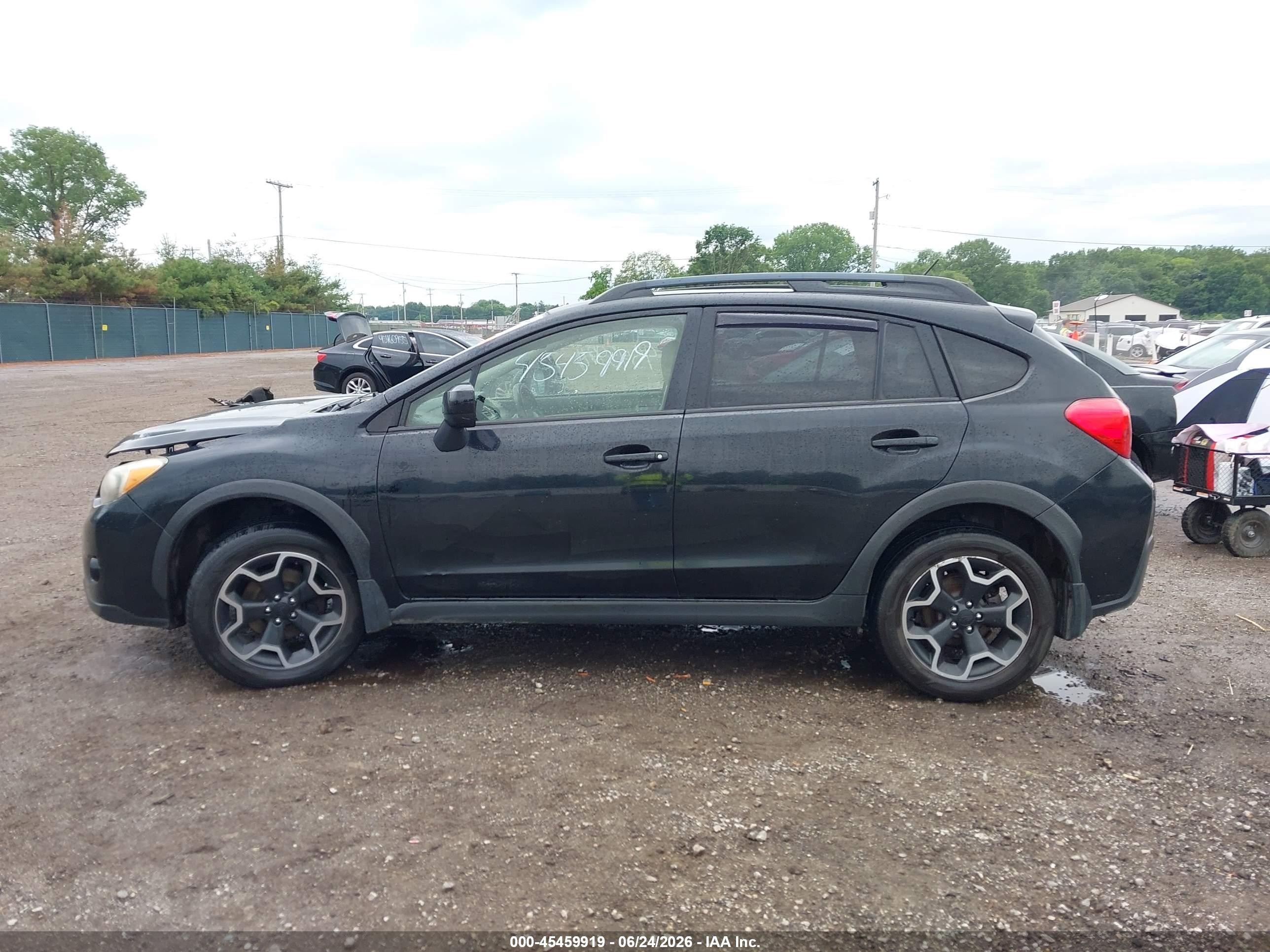 2014 Subaru Xv Crosstrek 2.0i Premium Black vin: JF2GPACC4E8290162