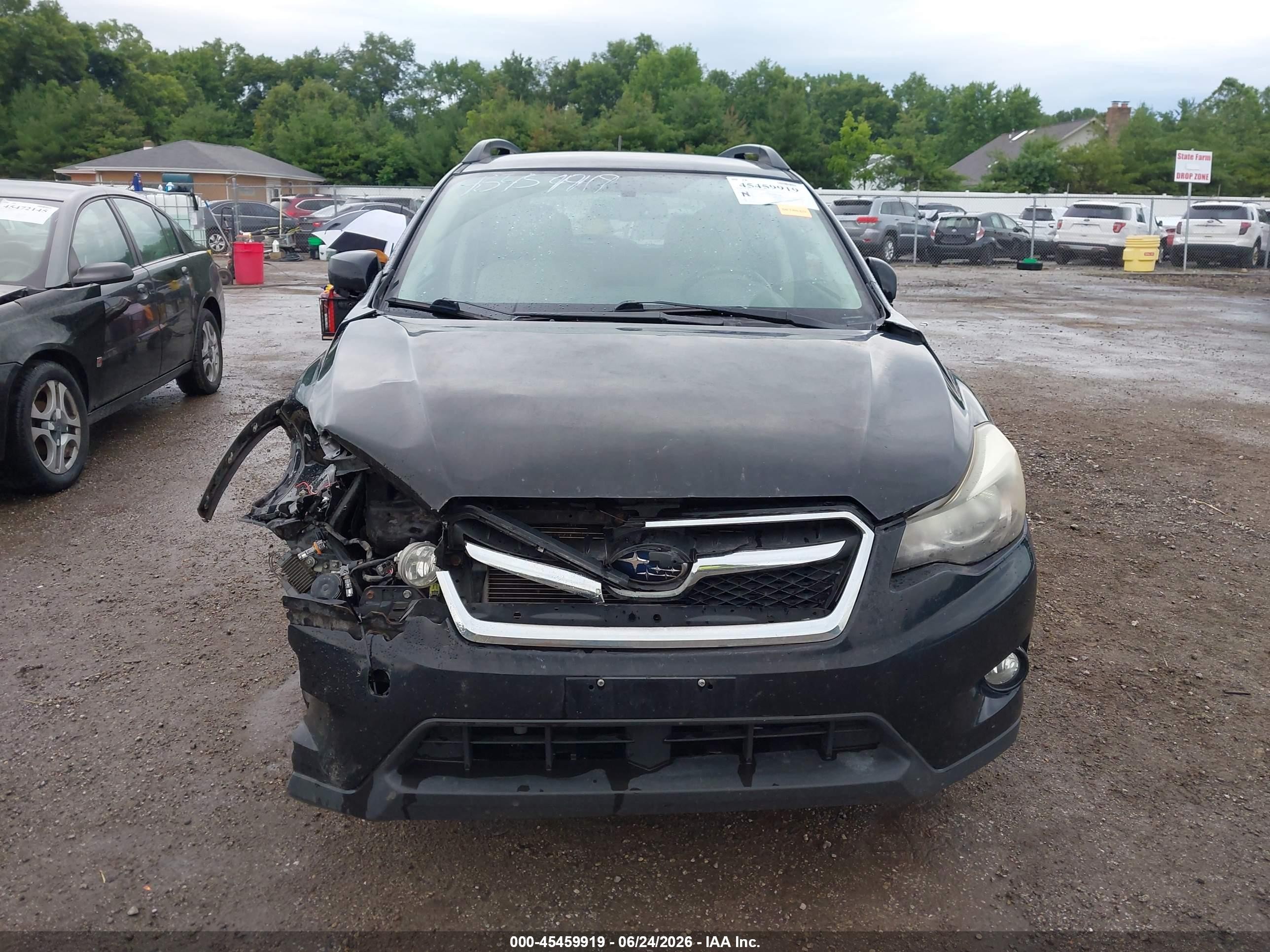 2014 Subaru Xv Crosstrek 2.0i Premium Black vin: JF2GPACC4E8290162