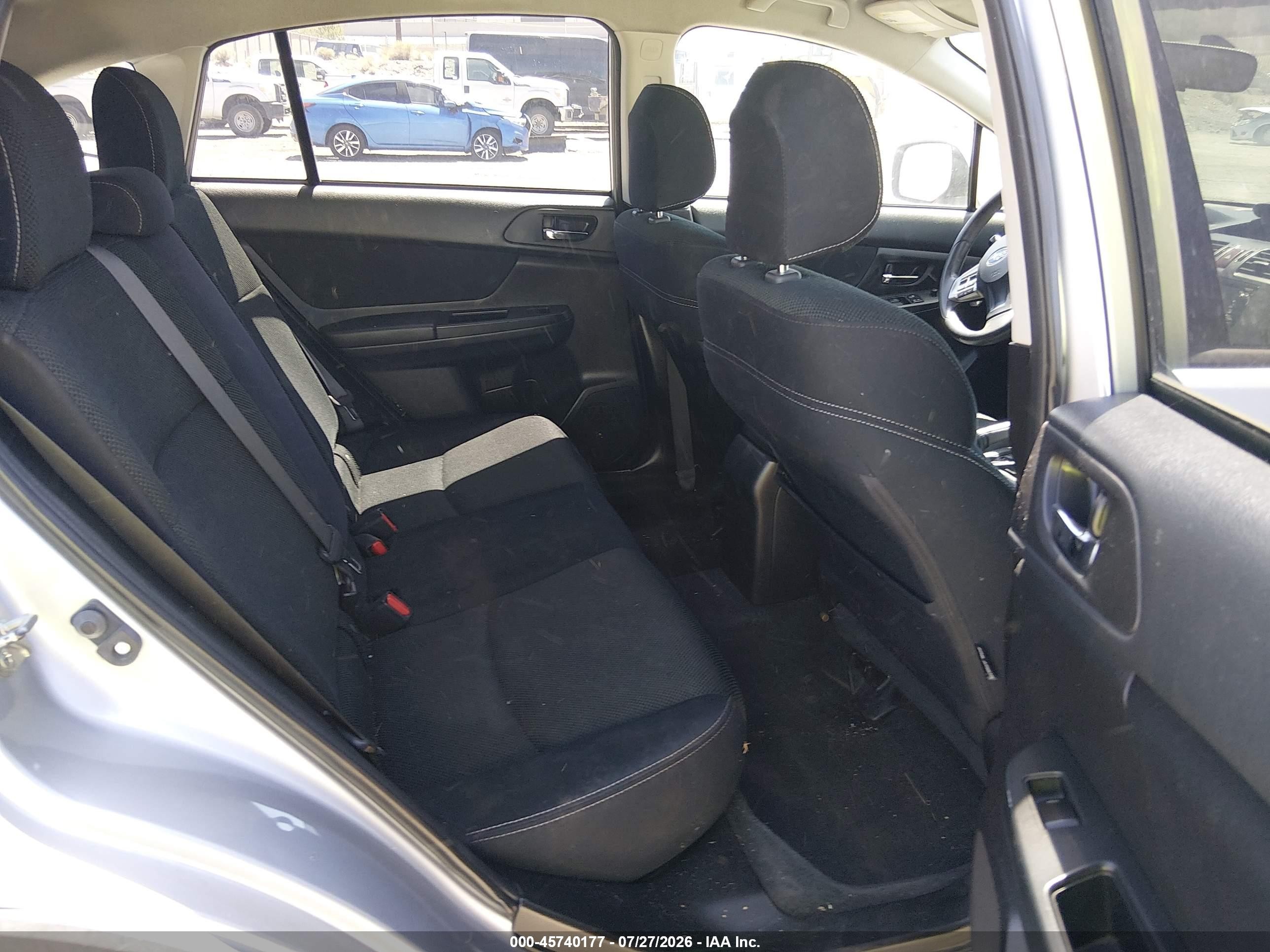 2014 Subaru Xv Crosstrek 2.0i Premium Gray vin: JF2GPACC4E8291215