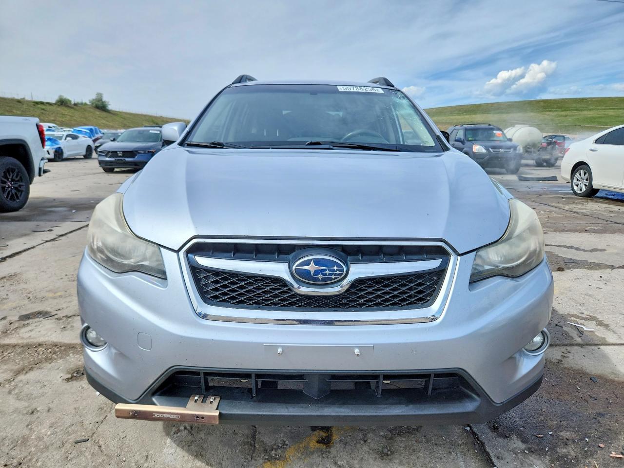 2014 Subaru Xv Crosstrek 2.0 Premium Silver vin: JF2GPACC4E8306604