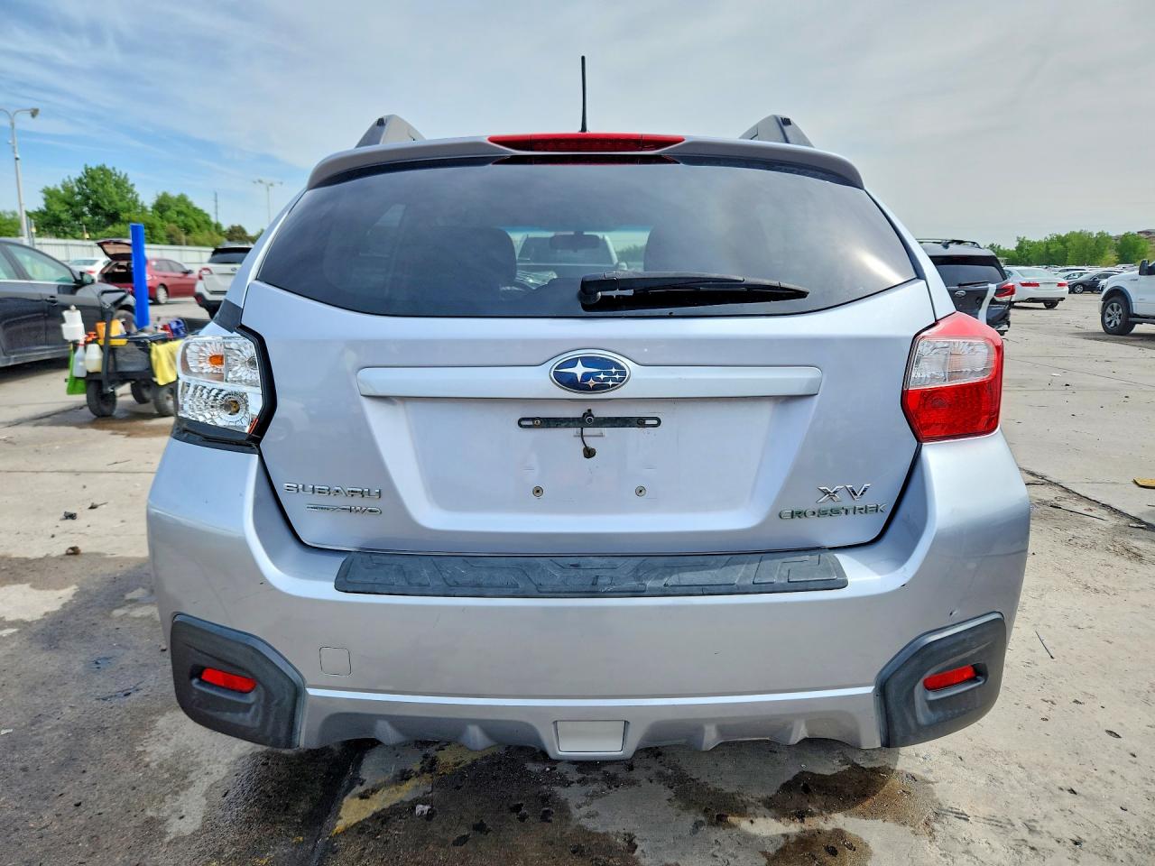 2014 Subaru Xv Crosstrek 2.0 Premium Silver vin: JF2GPACC4E8306604