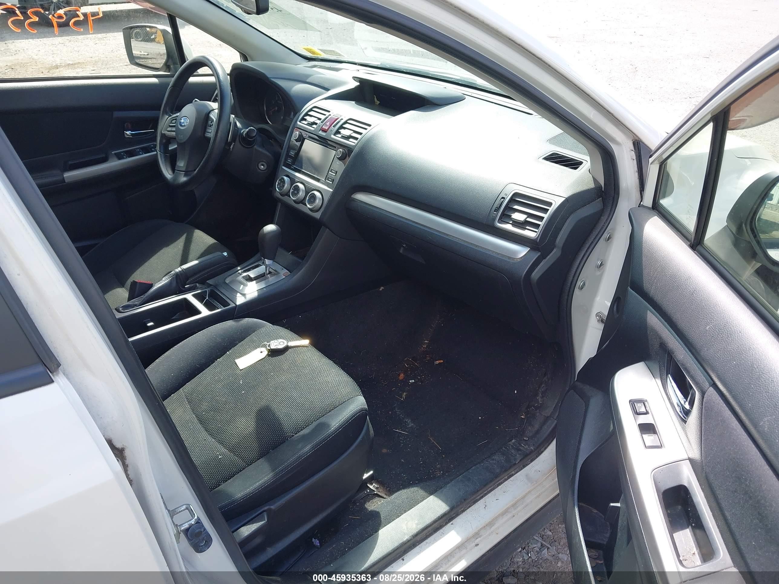 2015 Subaru Xv Crosstrek 2.0i Premium White vin: JF2GPACC4F8212207