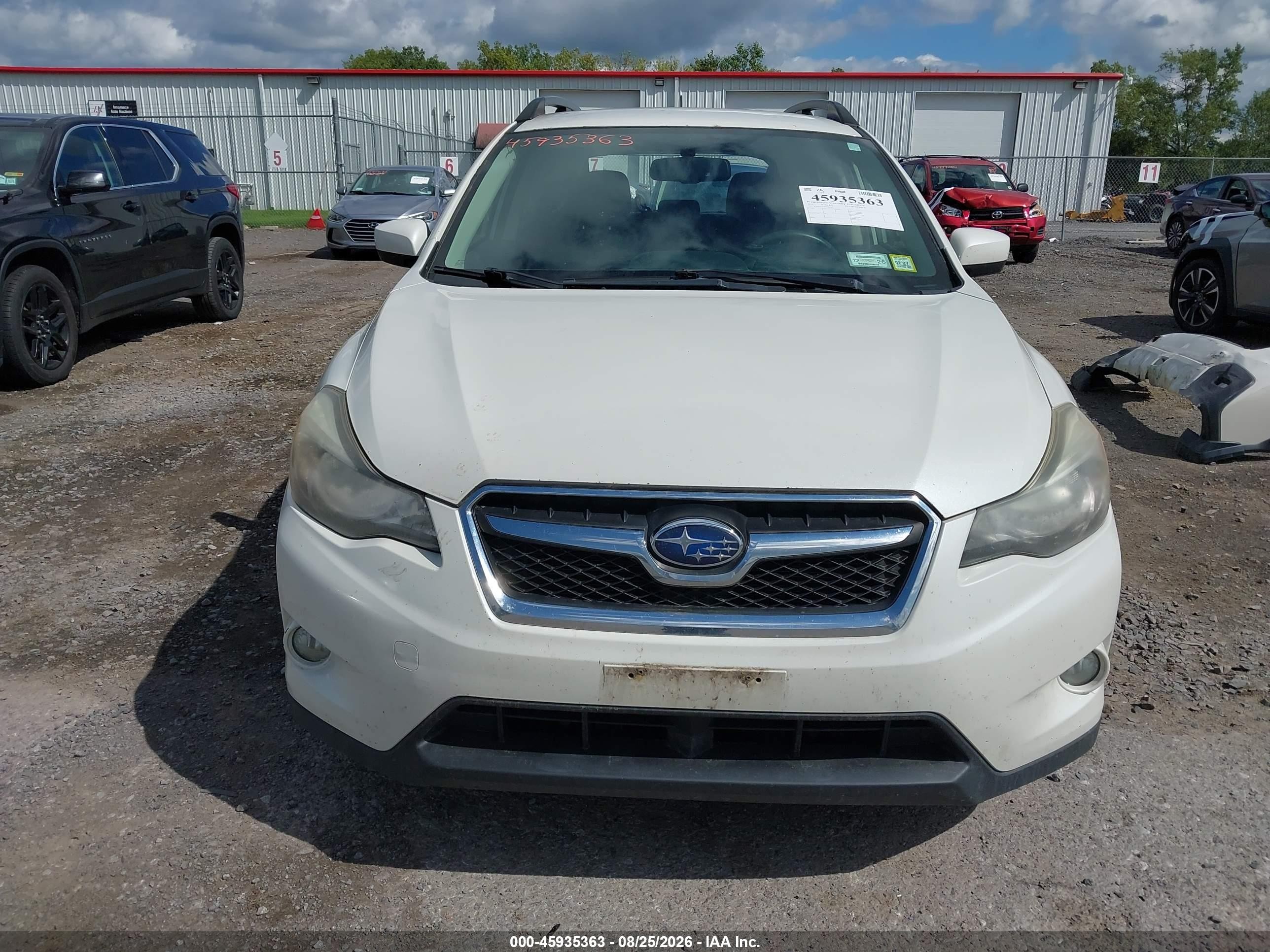 2015 Subaru Xv Crosstrek 2.0i Premium White vin: JF2GPACC4F8212207