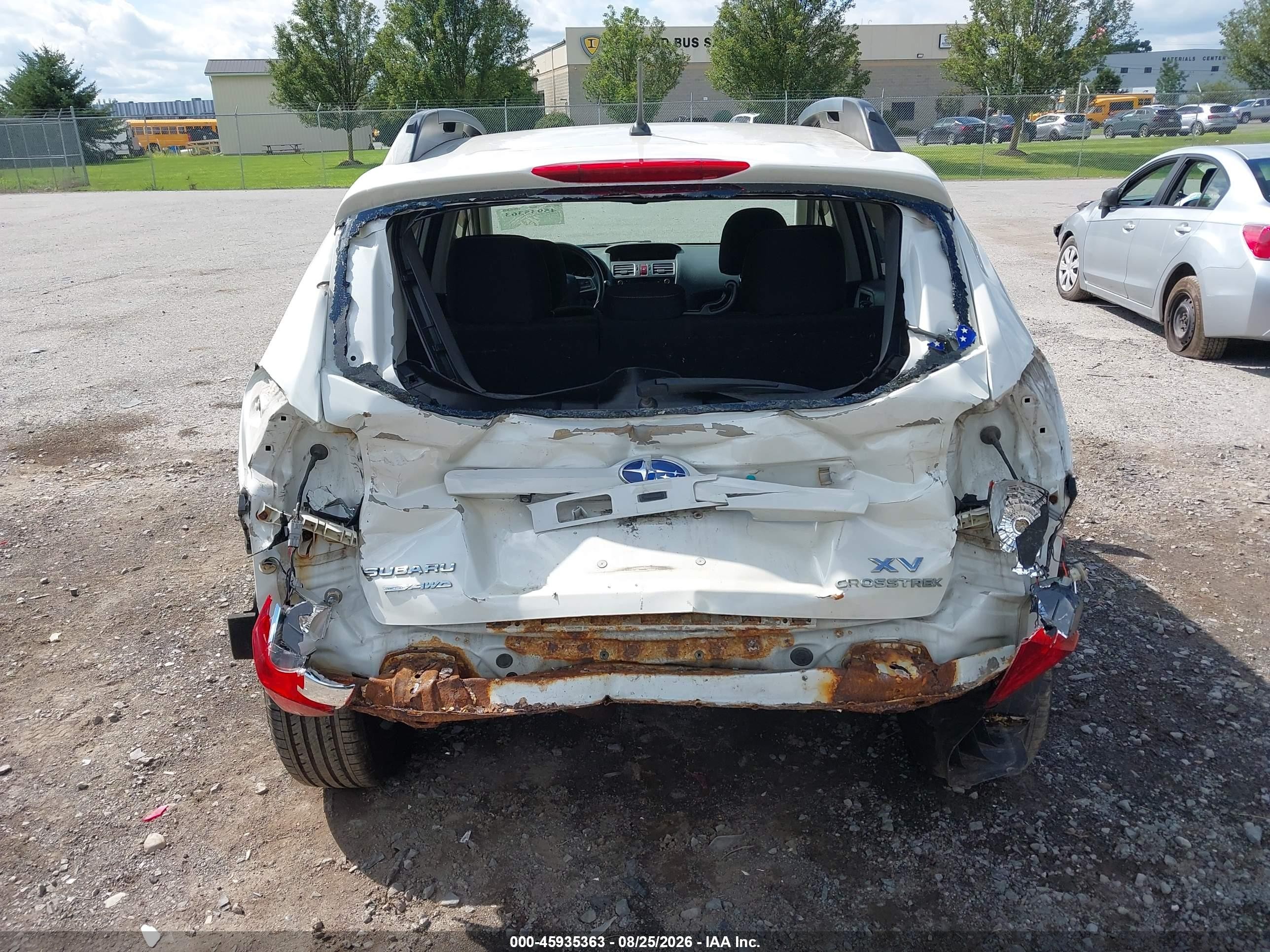 2015 Subaru Xv Crosstrek 2.0i Premium White vin: JF2GPACC4F8212207