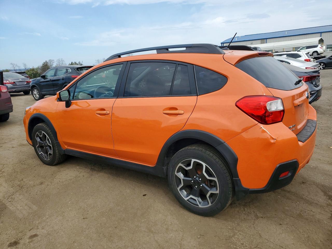 2015 Subaru Xv Crosstrek 2.0 Premium Orange vin: JF2GPACC4F8282693