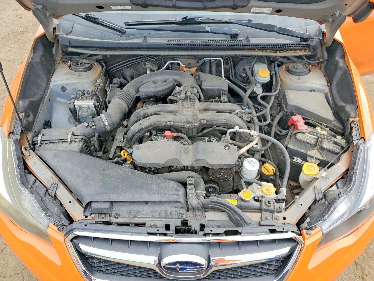 2015 Subaru Xv Crosstrek 2.0 Premium Orange vin: JF2GPACC4F8282693