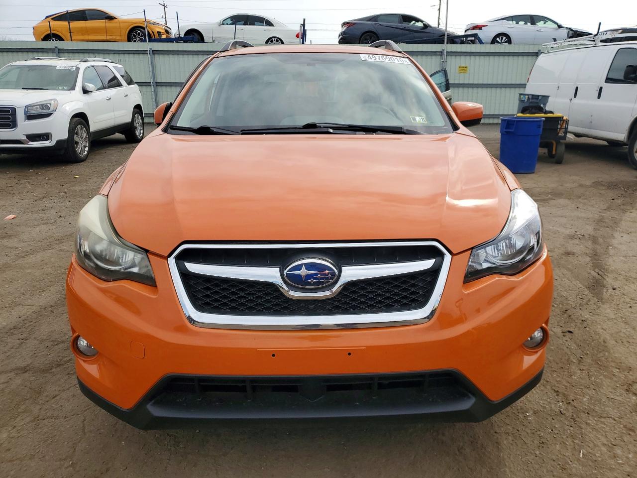 2015 Subaru Xv Crosstrek 2.0 Premium Orange vin: JF2GPACC4F8282693