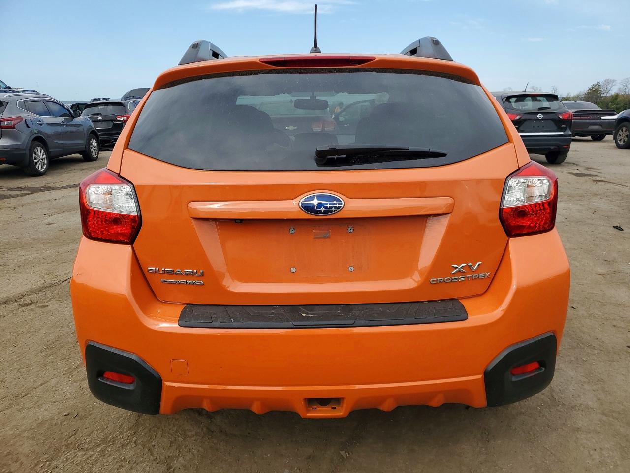 2015 Subaru Xv Crosstrek 2.0 Premium Orange vin: JF2GPACC4F8282693