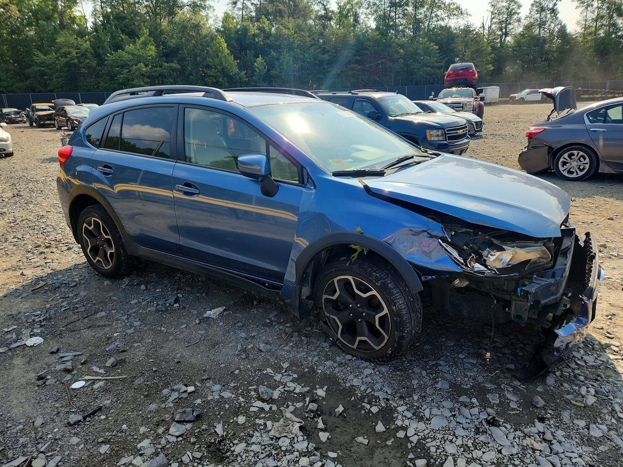 2015 Subaru Xv Crosstrek 2.0 Premium Синий vin: JF2GPACC4F8292575