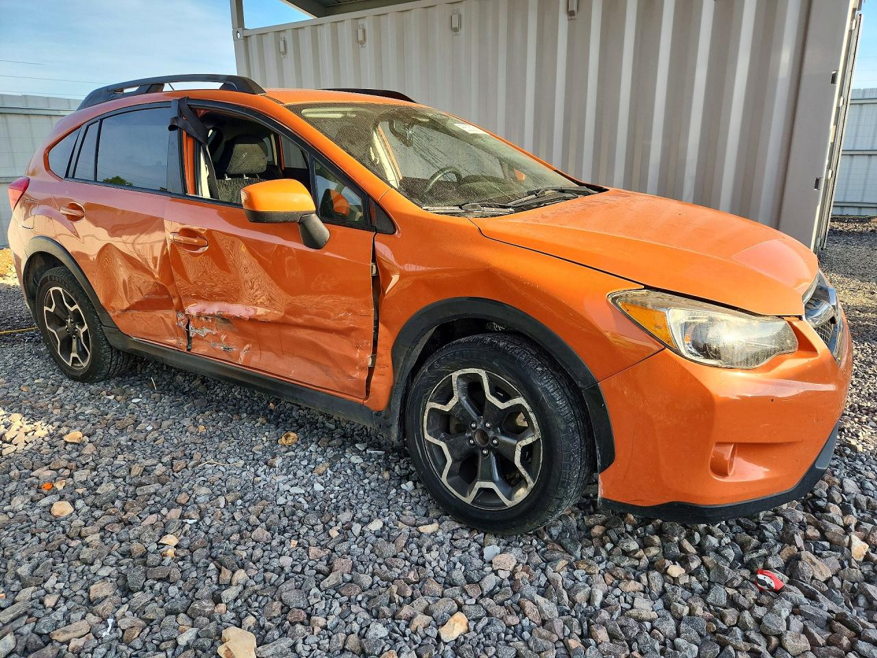 2015 Subaru Crosstrek Orange vin: JF2GPACC4F8310945
