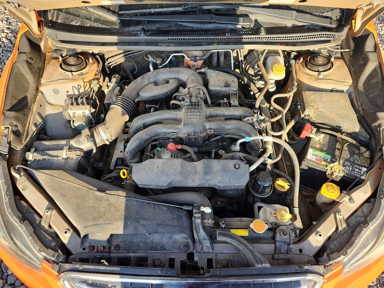 2015 Subaru Crosstrek Orange vin: JF2GPACC4F8310945