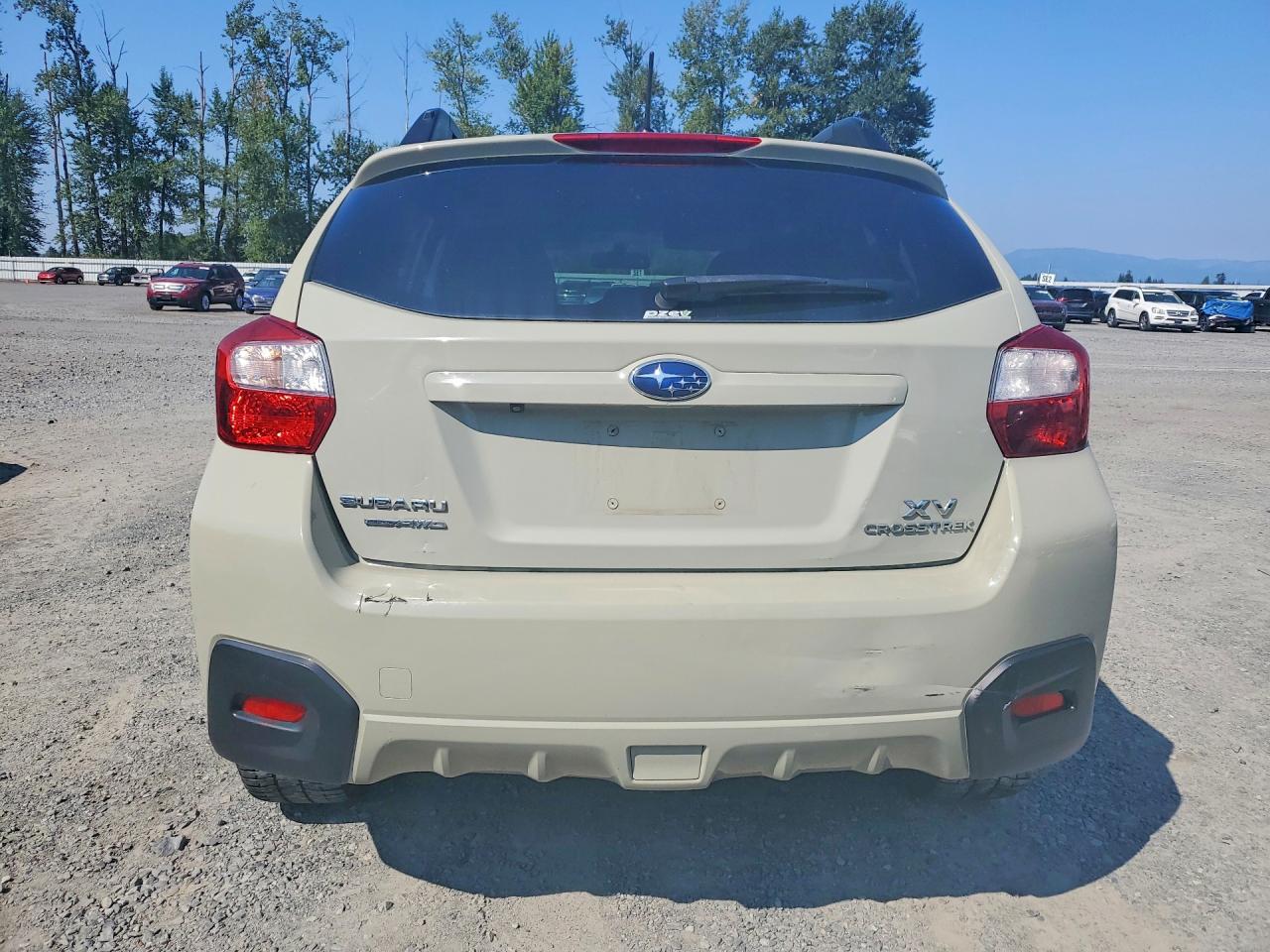 2015 Subaru Xv Crosstrek 2.0 Premium Tan vin: JF2GPACC4F8317720