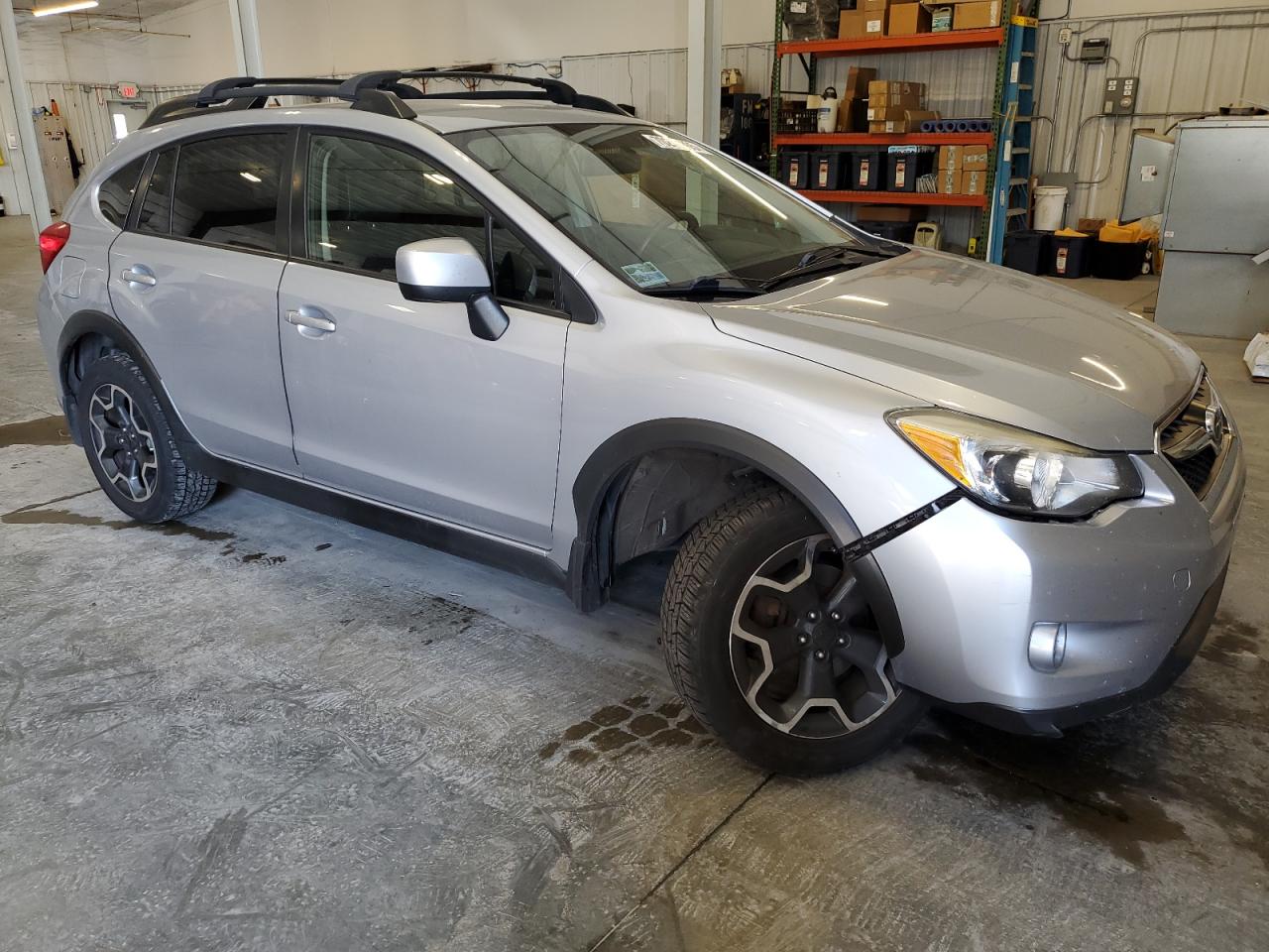 2013 Subaru Xv Crosstrek 2.0 Premium Серебряный vin: JF2GPACC5D1840847