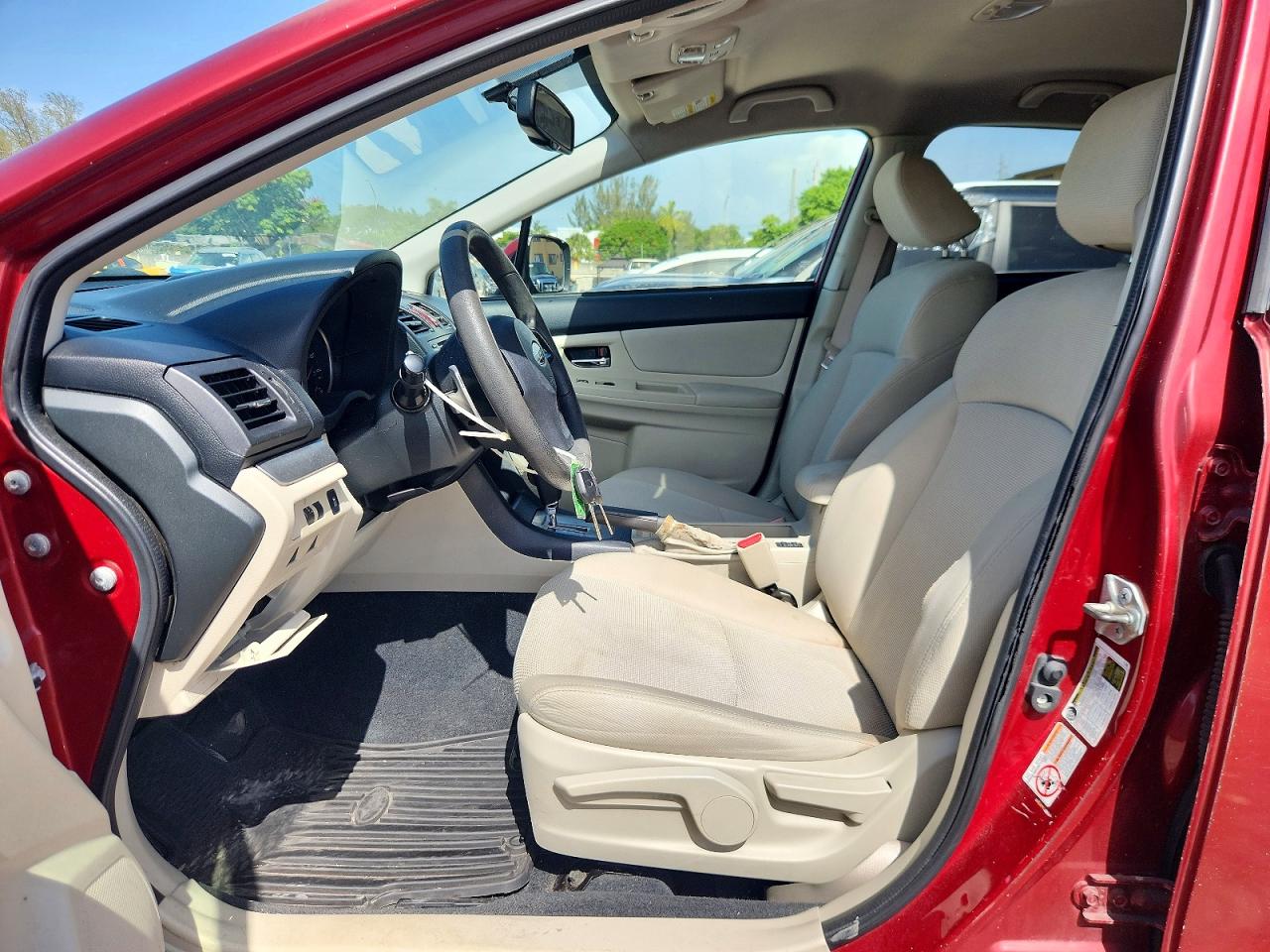 2013 Subaru Xv Crosstrek 2.0 Premium Maroon vin: JF2GPACC5D2210854