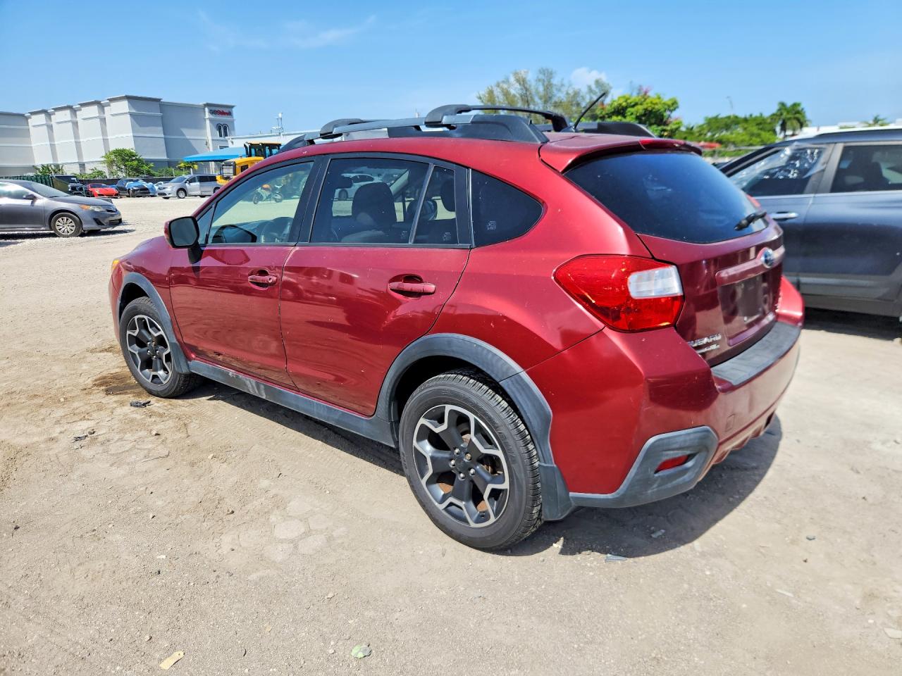 2013 Subaru Xv Crosstrek 2.0 Premium Maroon vin: JF2GPACC5D2210854
