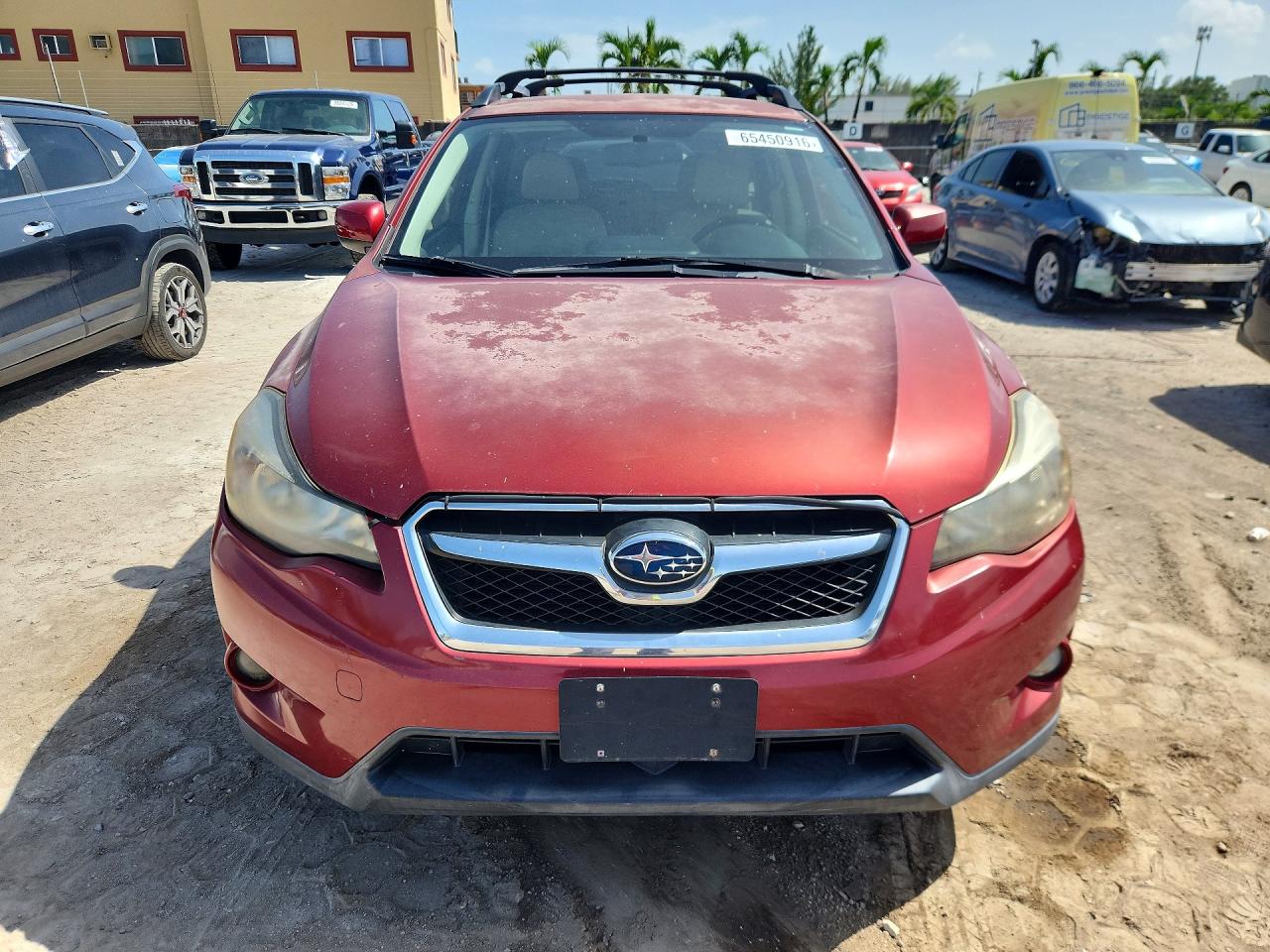 2013 Subaru Xv Crosstrek 2.0 Premium Maroon vin: JF2GPACC5D2210854