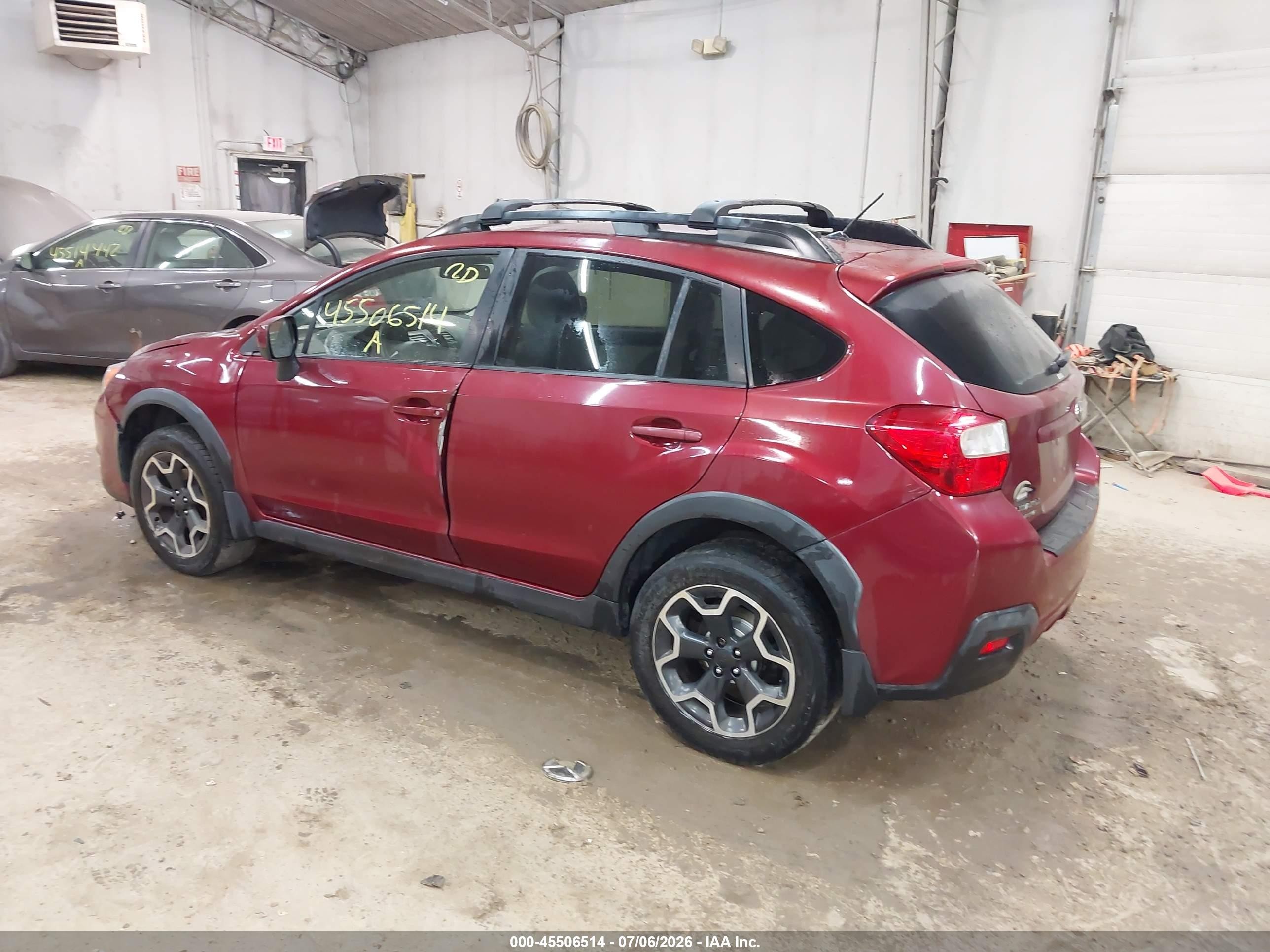 2013 Subaru Xv Crosstrek 2.0i Premium Red vin: JF2GPACC5D2819622