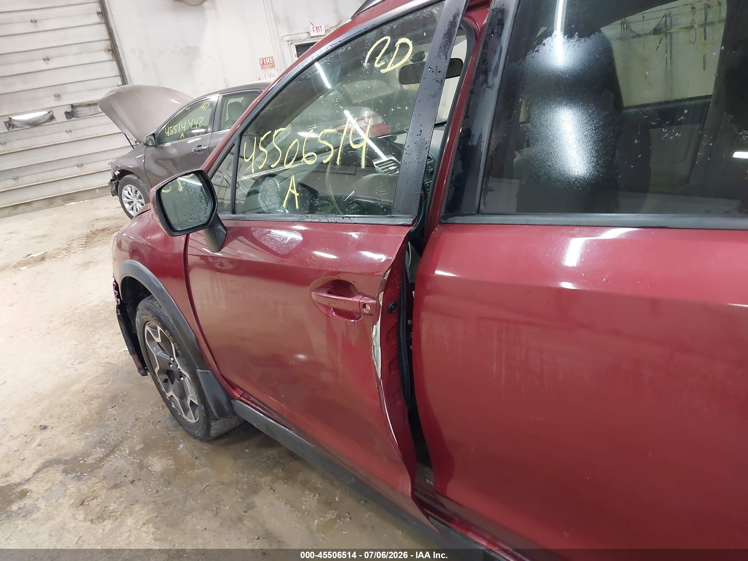 2013 Subaru Xv Crosstrek 2.0i Premium Red vin: JF2GPACC5D2819622
