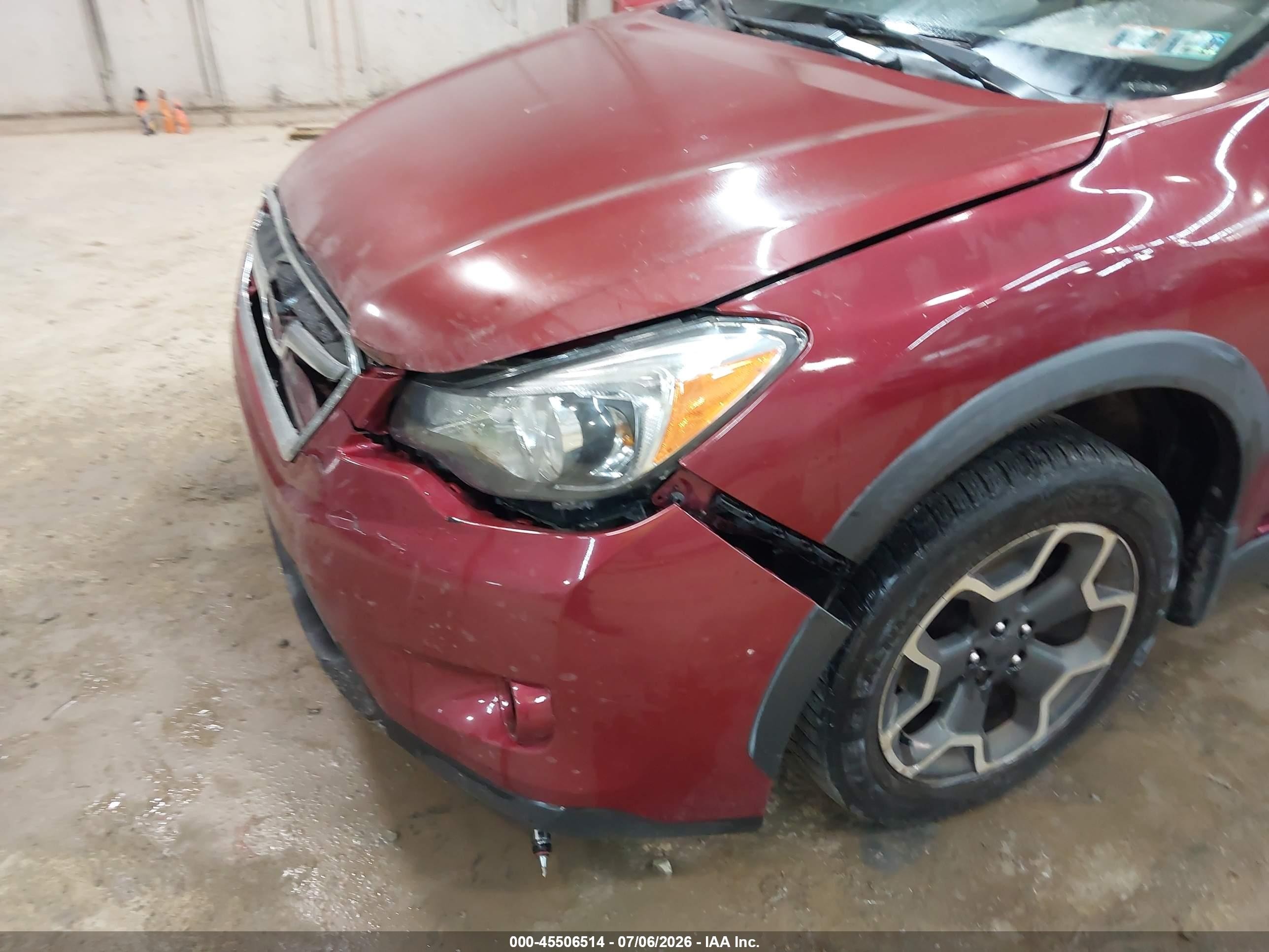 2013 Subaru Xv Crosstrek 2.0i Premium Red vin: JF2GPACC5D2819622